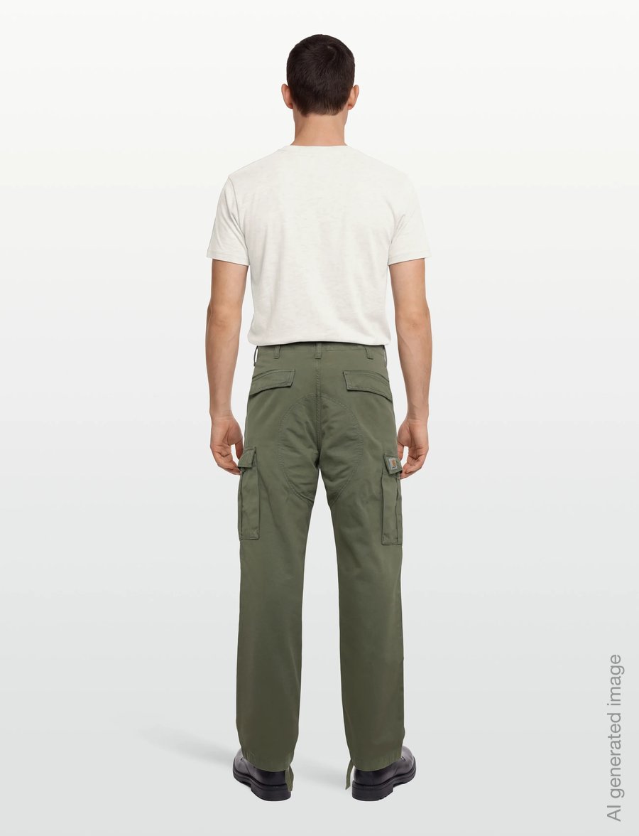 Carhartt WIP - Regular Cargo Pant Moraga - cargo-püksid - dollar green - 4