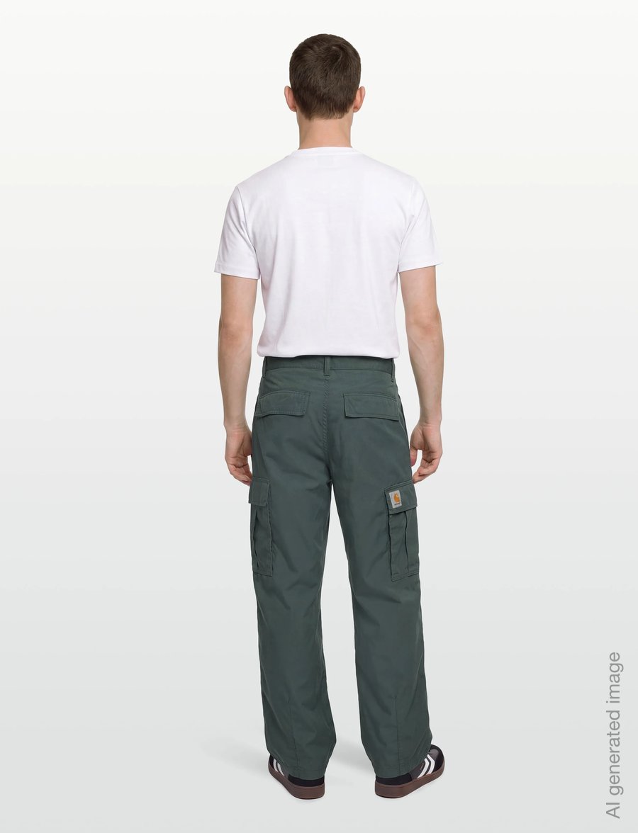 Carhartt WIP - Cole Cargo Pant - cargobyxor - jura rinsed - 4