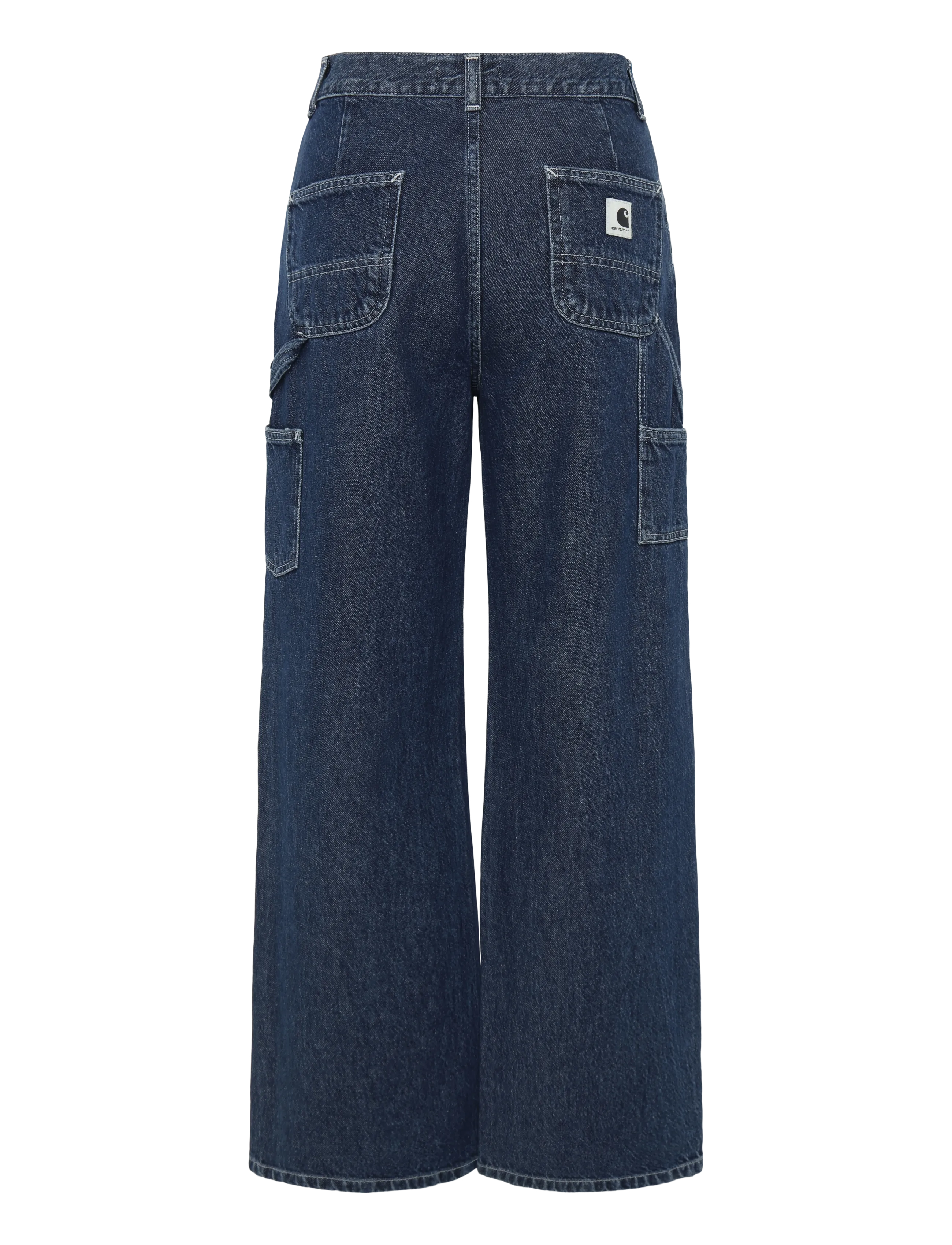 Carhartt WIP - W' Jens Pant - hosen mit weitem bein - blue stone washed - 1