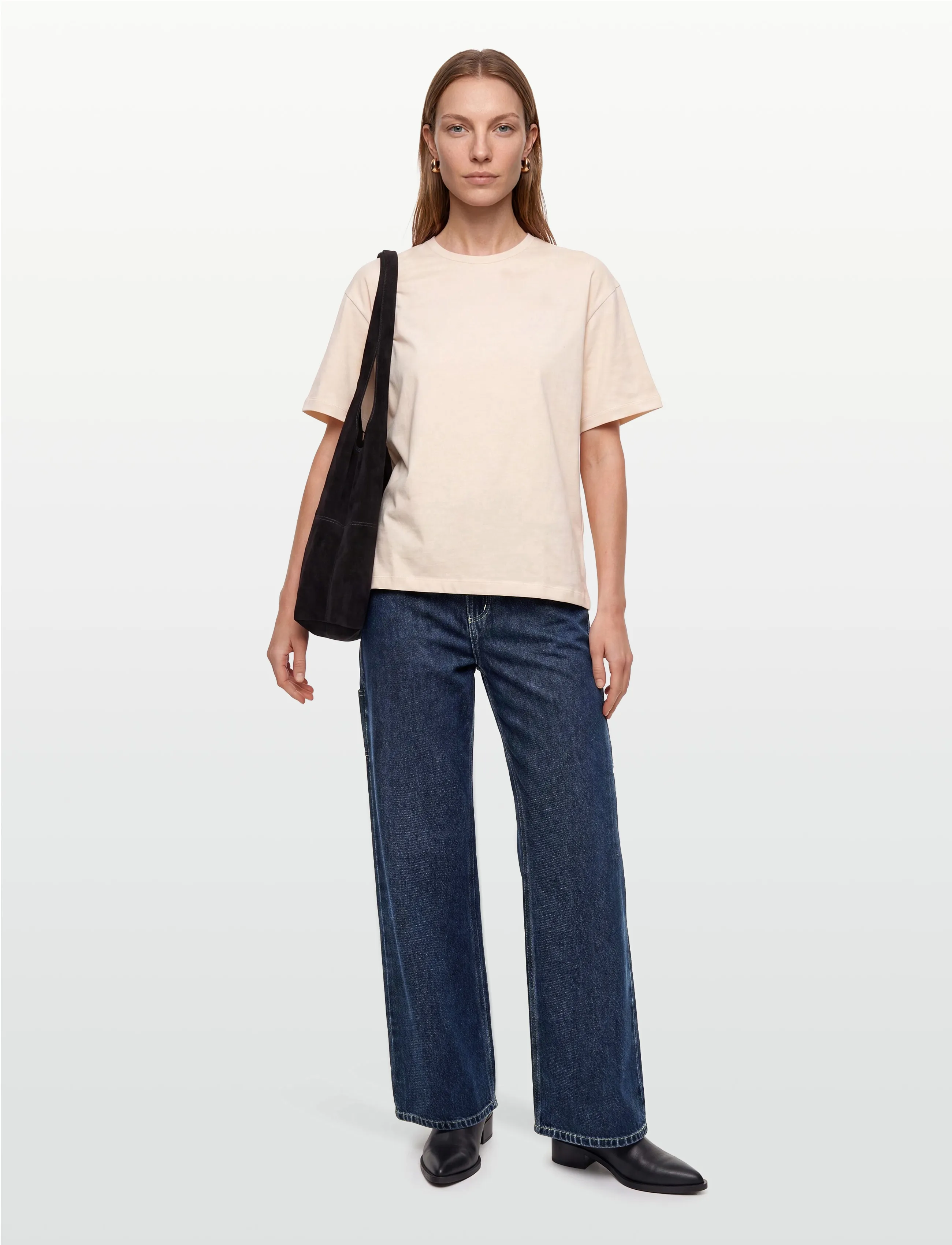 Carhartt WIP - W' Jens Pant - laia säärega teksad - blue stone washed - 0