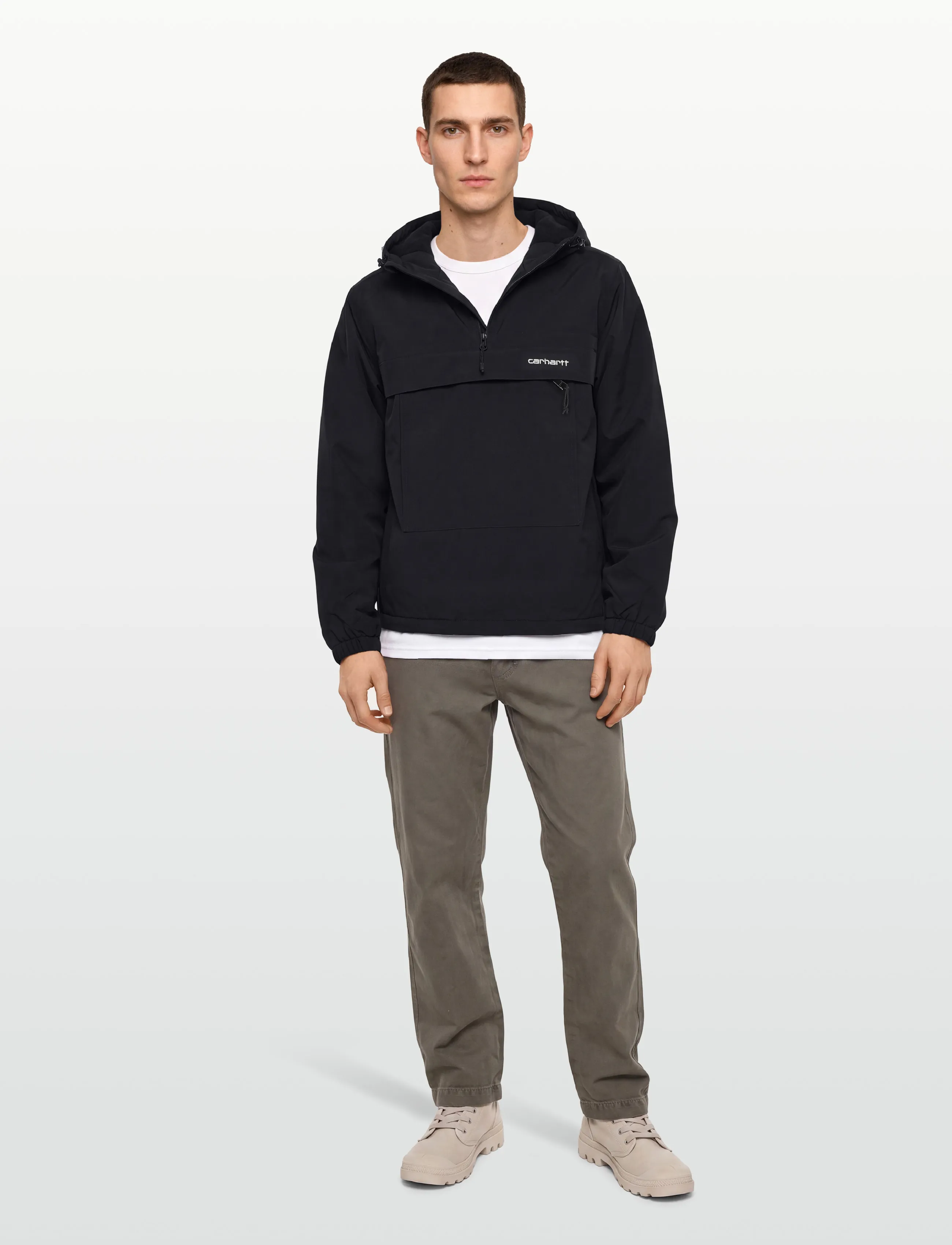 Carhartt WIP - Windbreaker Pullover - anorakid - black / white - 0
