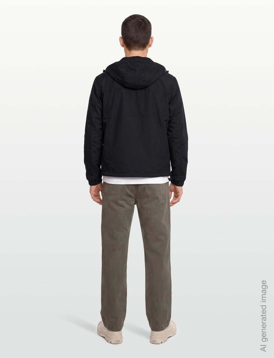 Carhartt WIP - Windbreaker Pullover - black / white - 4