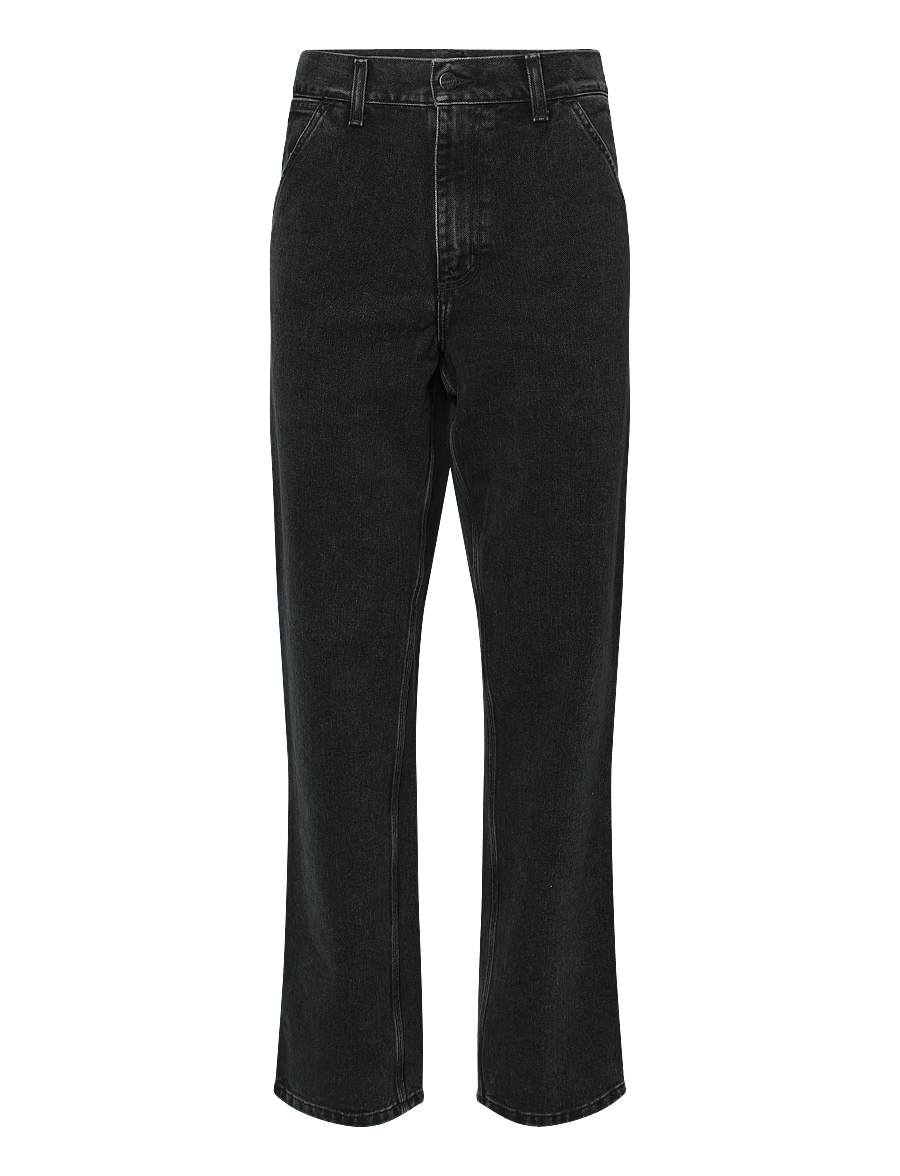 Carhartt WIP - Single Knee Pant Maitland - regular jeans - black stone washed - 1
