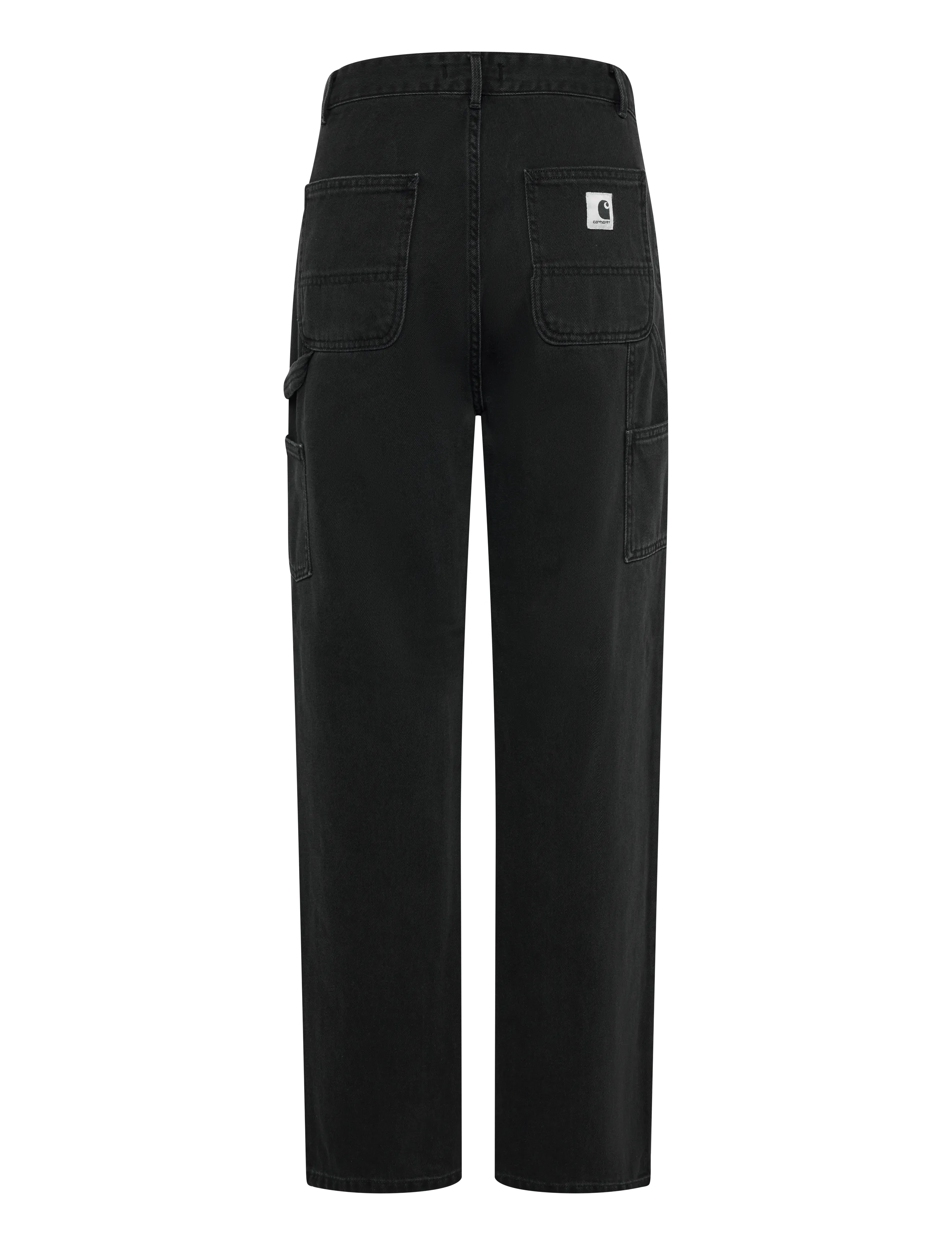 Carhartt WIP - W' Pierce Pant Straight Maverick - leinenhosen - black stone washed - 2