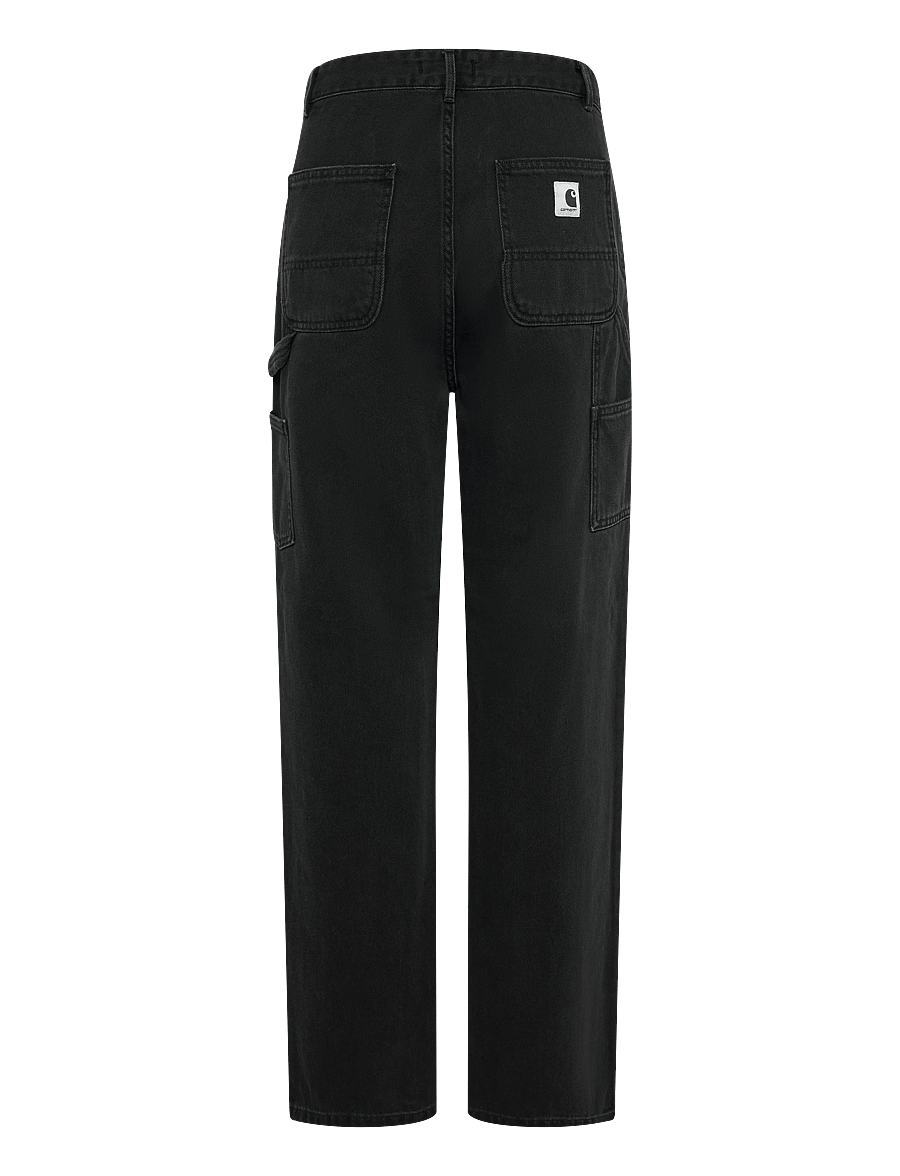 Carhartt WIP - W' Pierce Pant Straight Maverick - raka jeans - black stone washed - 2