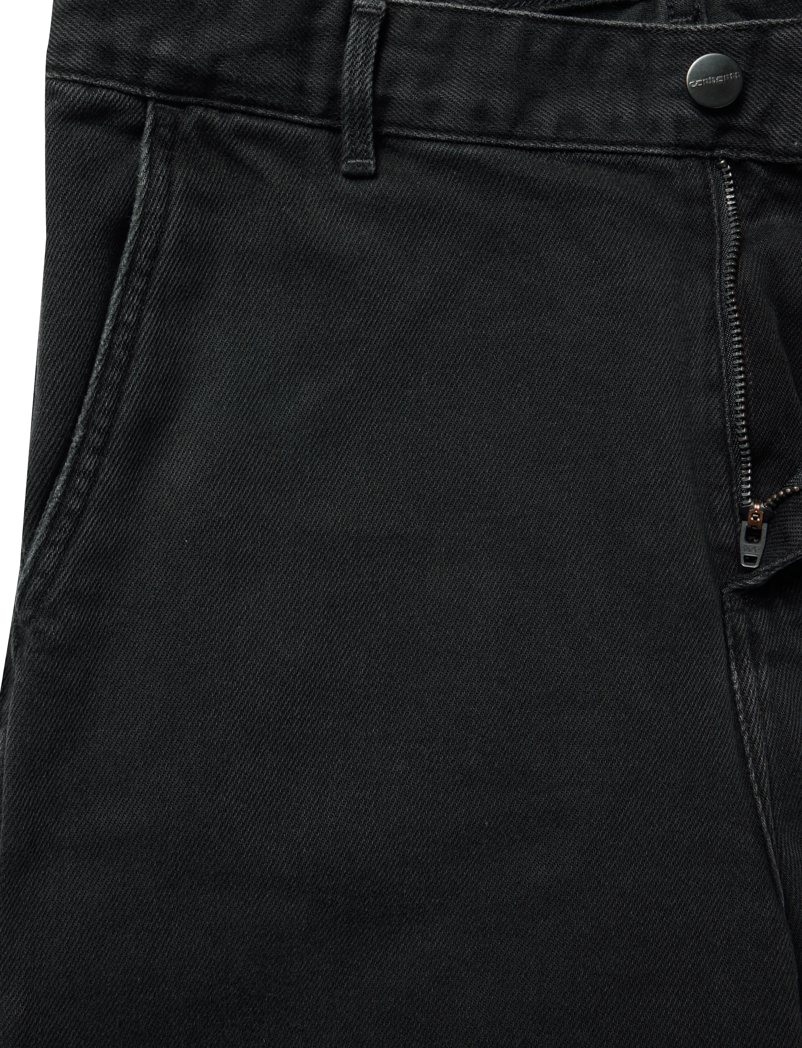 Carhartt WIP - W' Pierce Pant Straight Maverick - leinenhosen - black stone washed - 5