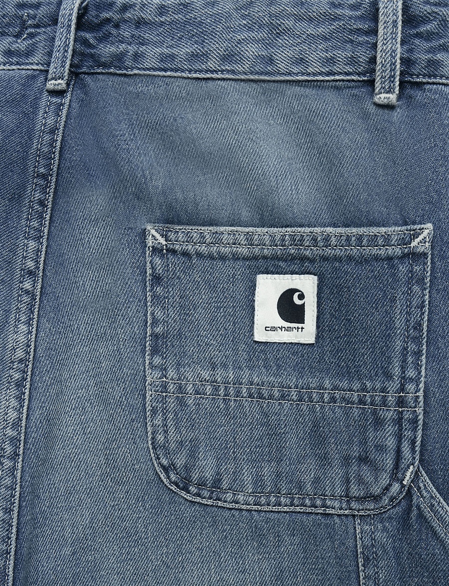 Carhartt WIP - W' Pierce Pant Straight Maverick - gerade jeans - blue dark used wash - 5