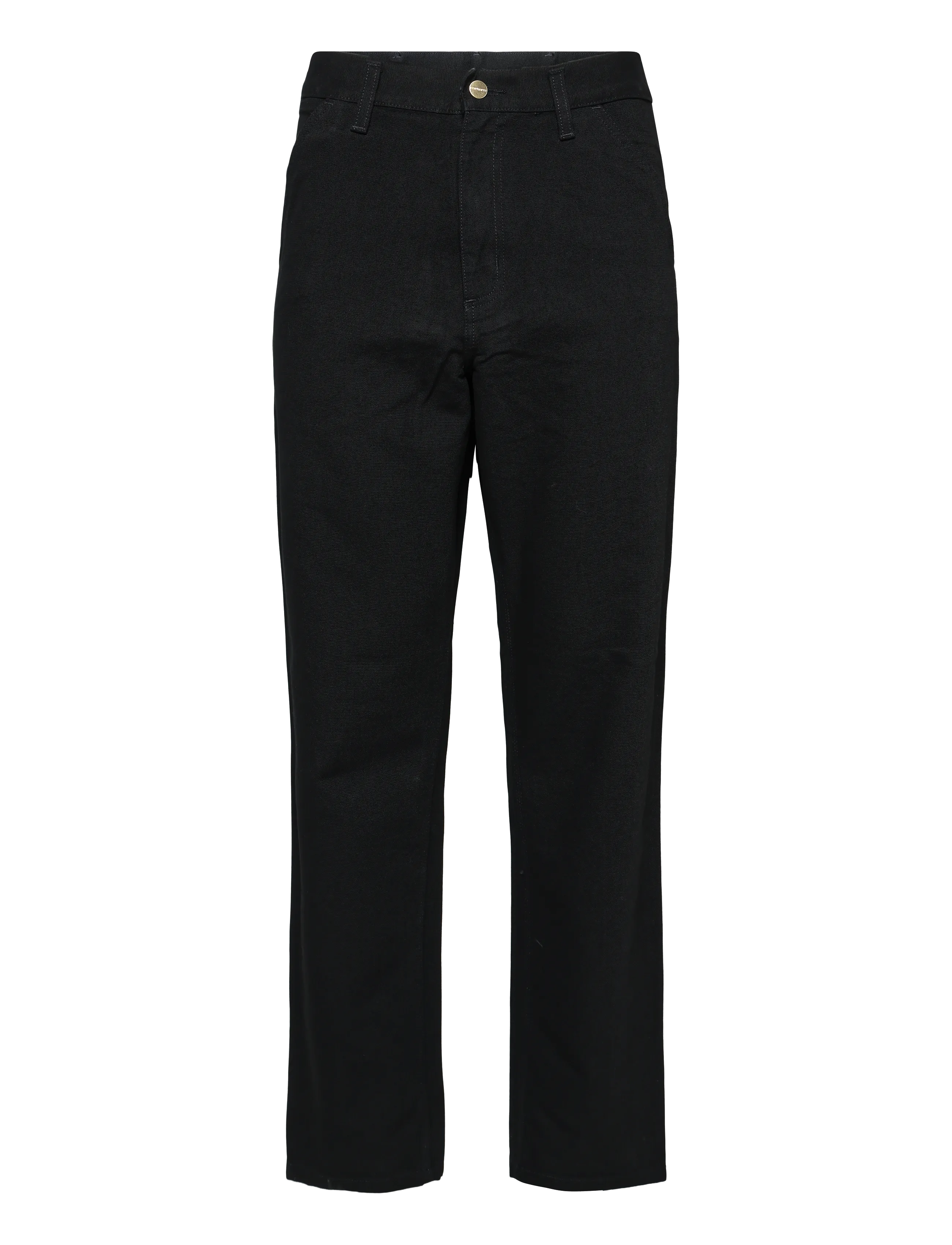 CARHARTT WIP Single Knee Hose Dearborn Schwarz - 29x34 - Herren