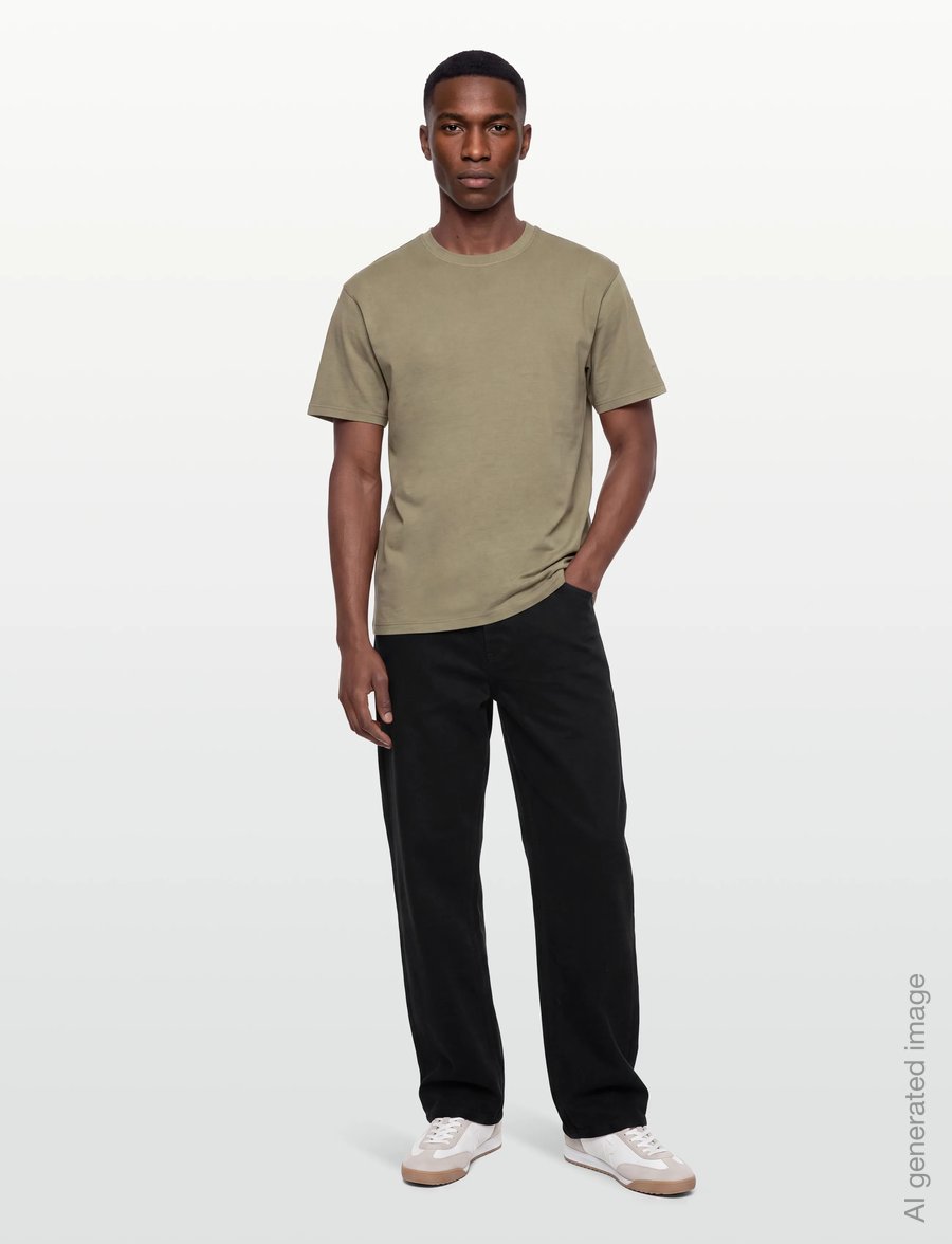 Carhartt WIP - Single Knee Pant Dearborn - casual byxor - black rinsed - 0