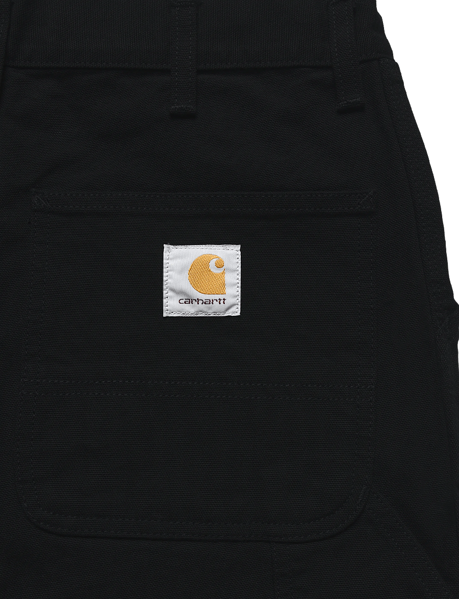 Carhartt WIP - Single Knee Pant Dearborn - casual byxor - black rinsed - 5