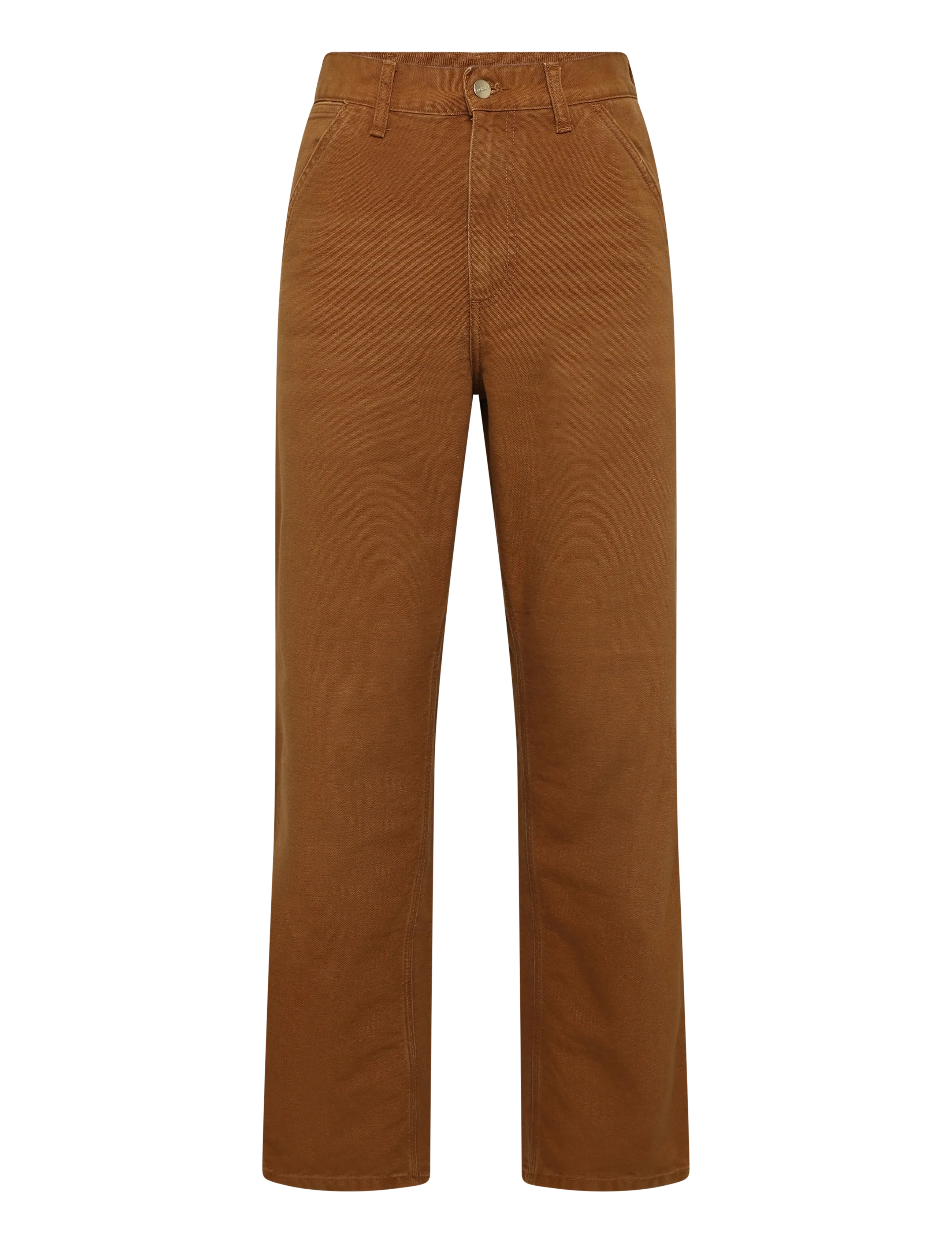 CARHARTT WIP Single Knee Hose Dearborn Braun - 28x32 - Herren