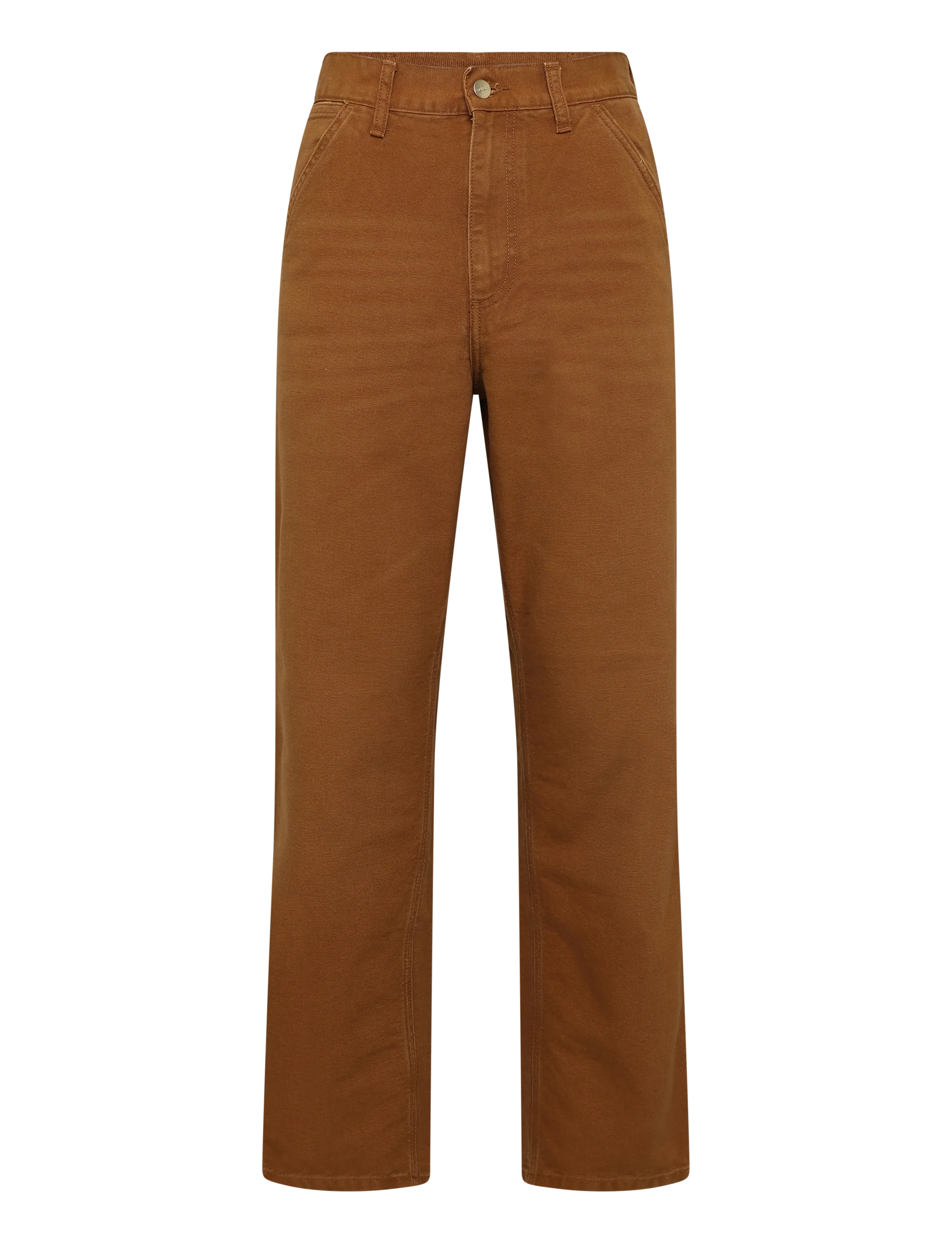 Carhartt WIP Single Knee Pant Dearborn - Casual - DEEP H BROWN / brown