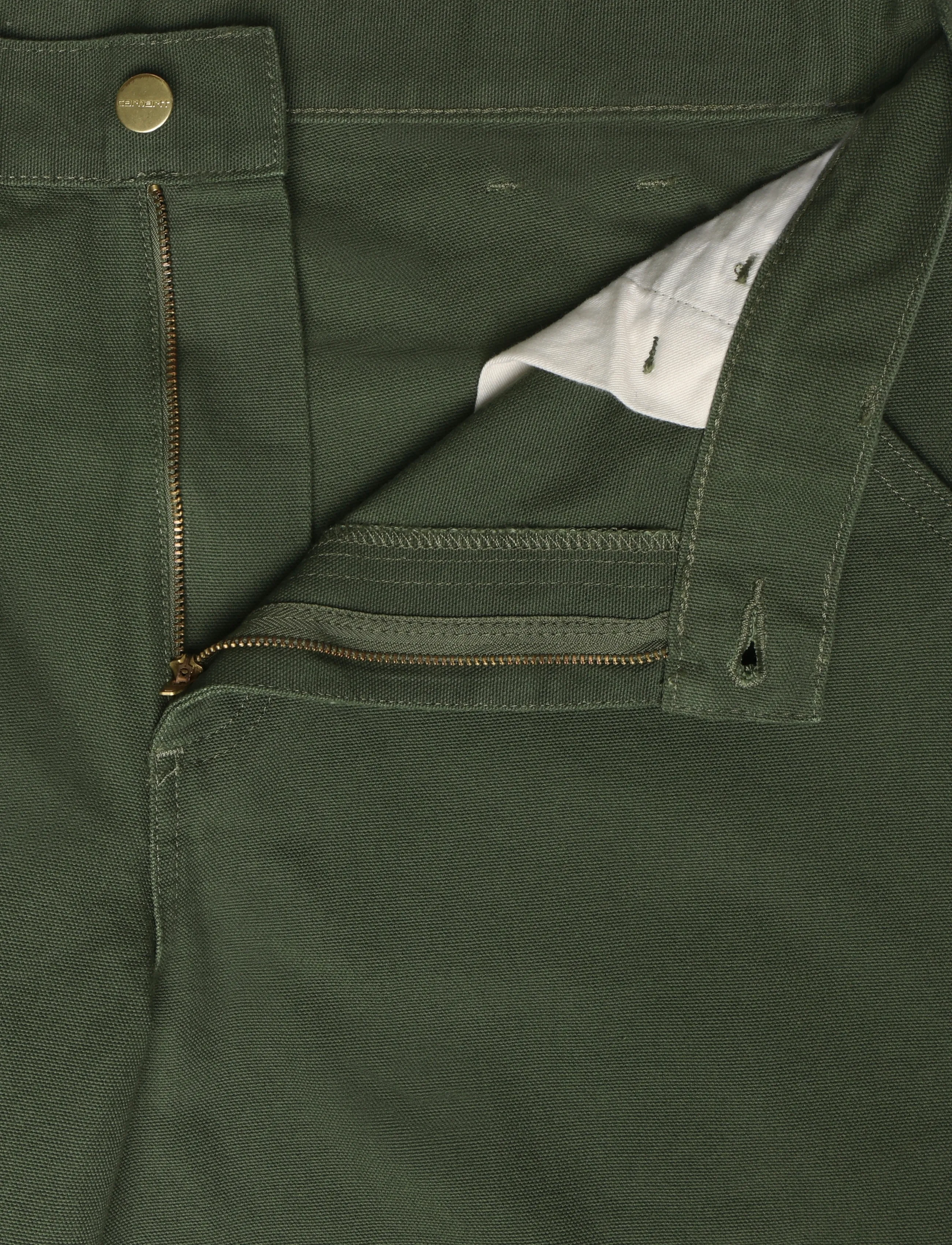 Carhartt WIP - Single Knee Pant Dearborn - casual - tarragon rinsed - 3