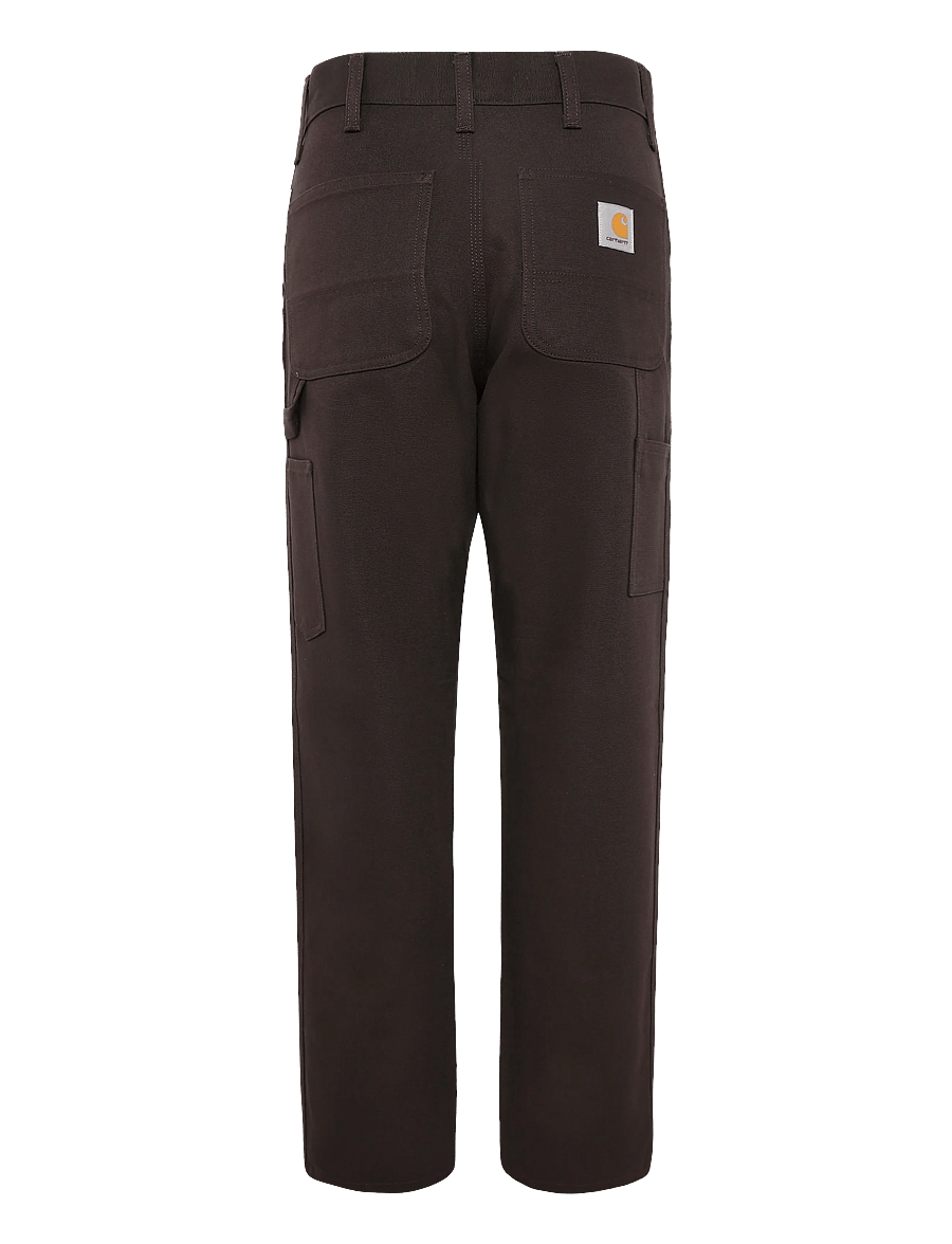 Carhartt WIP - Single Knee Pant Dearborn - freizeithosen - tobacco rigid - 1