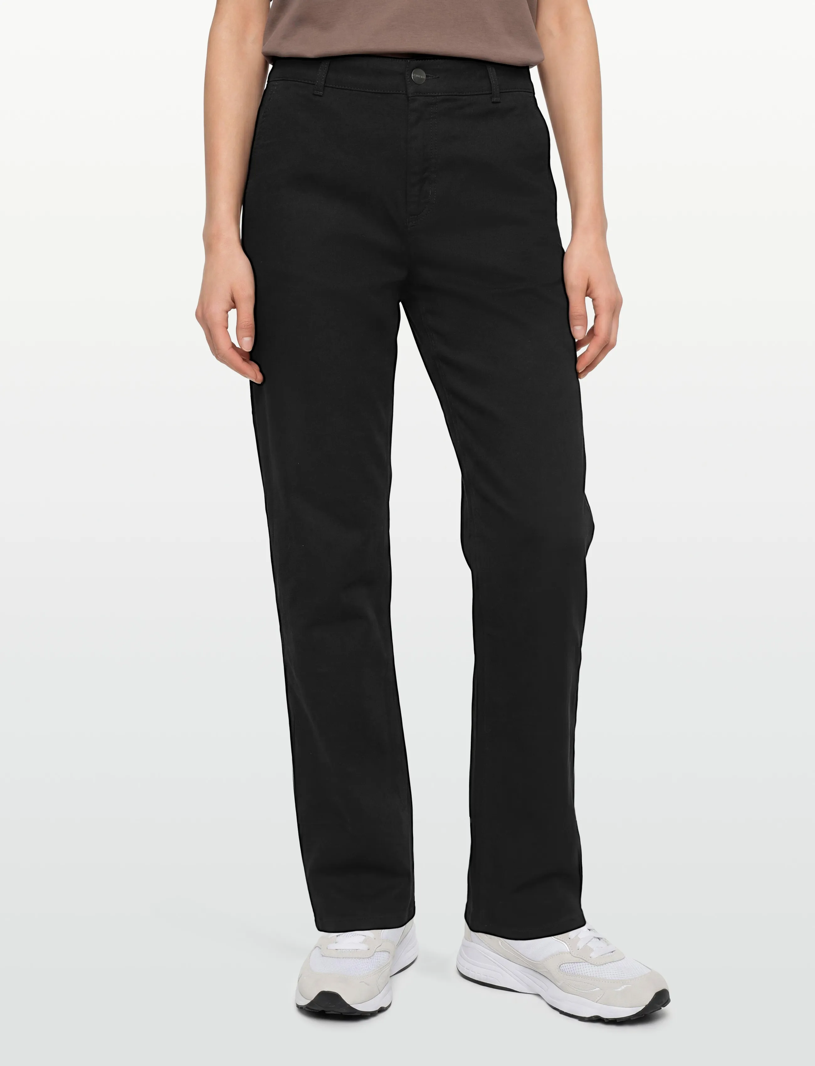 Carhartt WIP - W' Pierce Pant Straight Hudson - bukser & jeans - black rinsed - 3