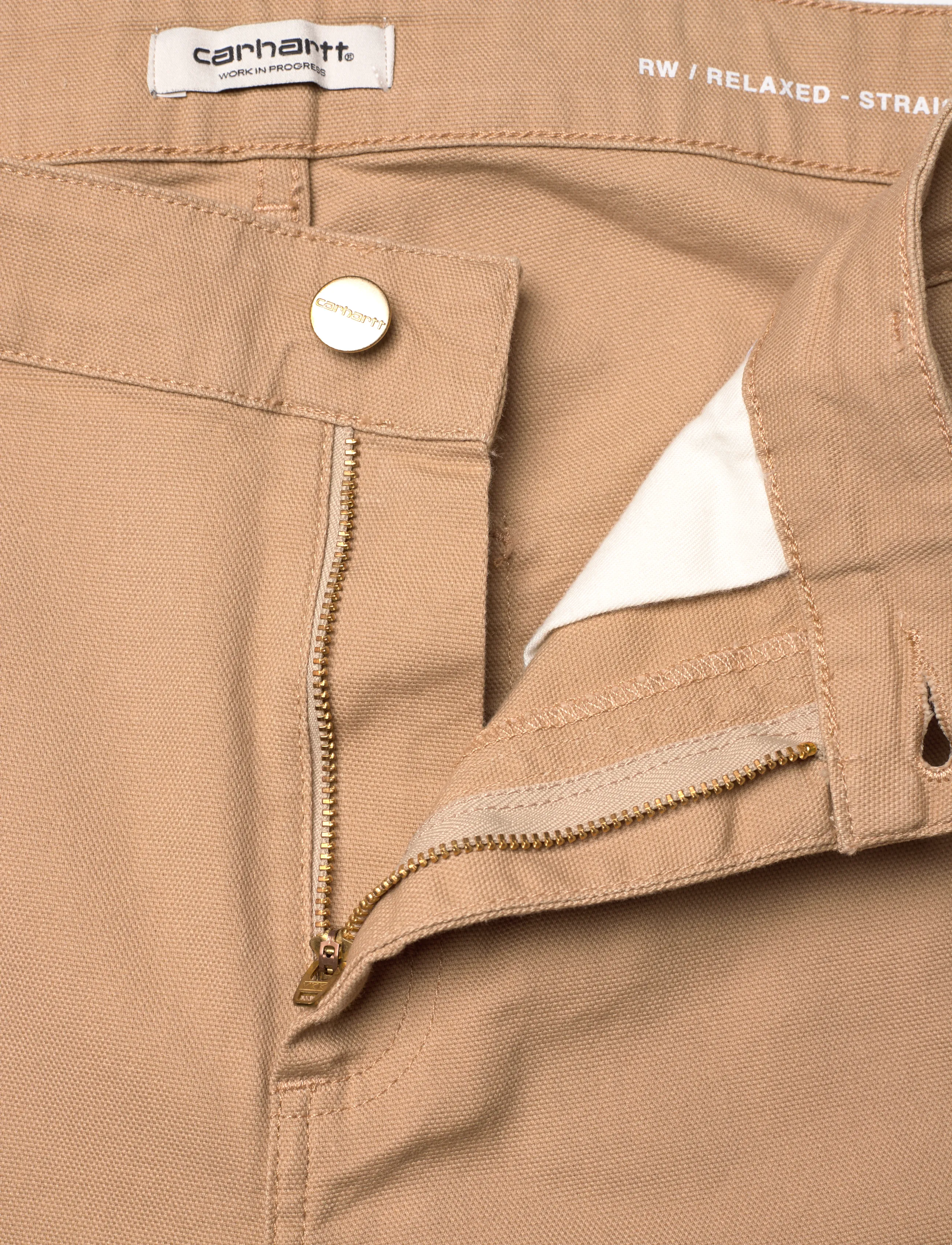 Carhartt WIP - W' Pierce Pant Straight Hudson - gerade jeans - dusty h brown rinsed - 3