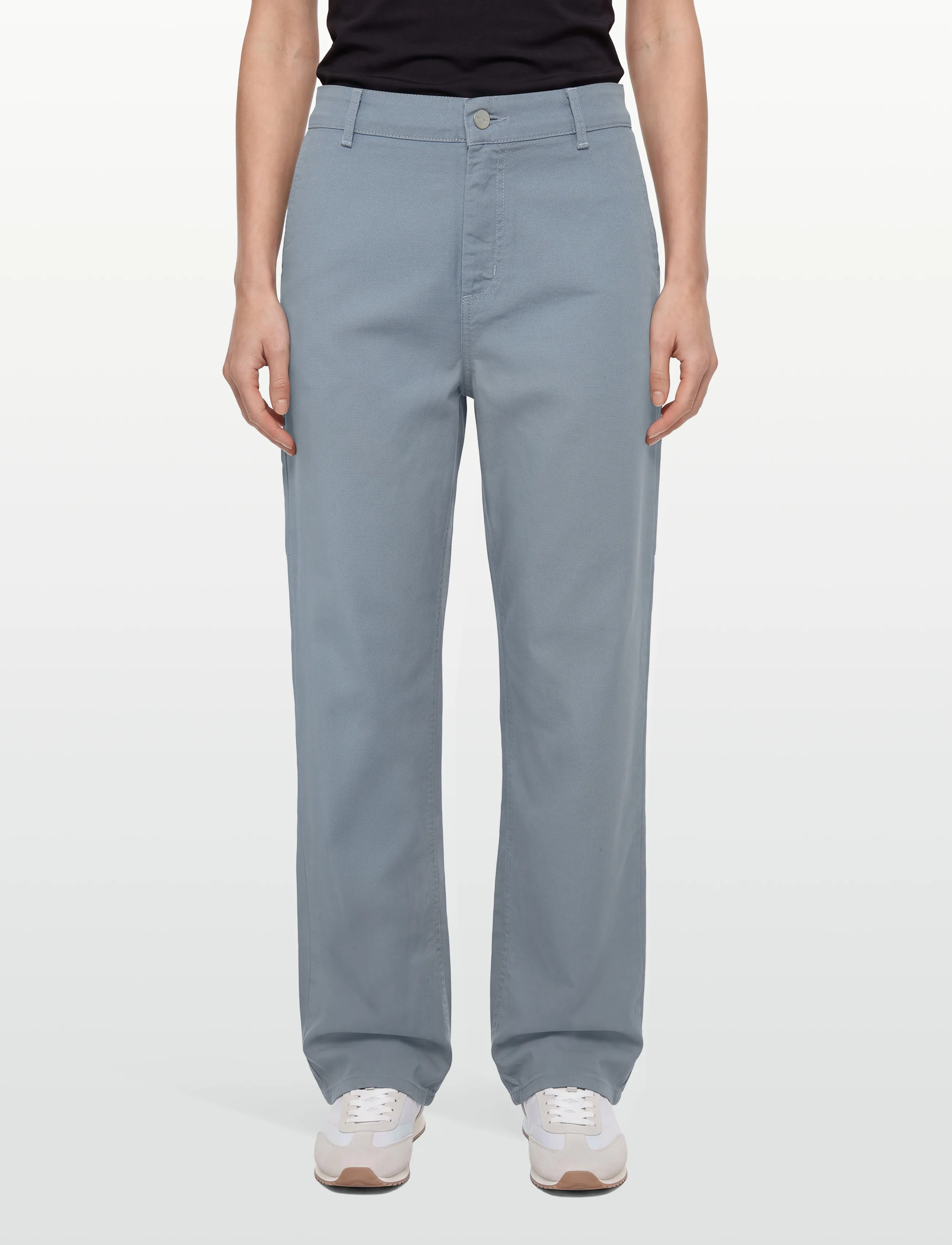 Carhartt WIP - W' Pierce Pant Straight Hudson - bukser & jeans - mirror rinsed - 3