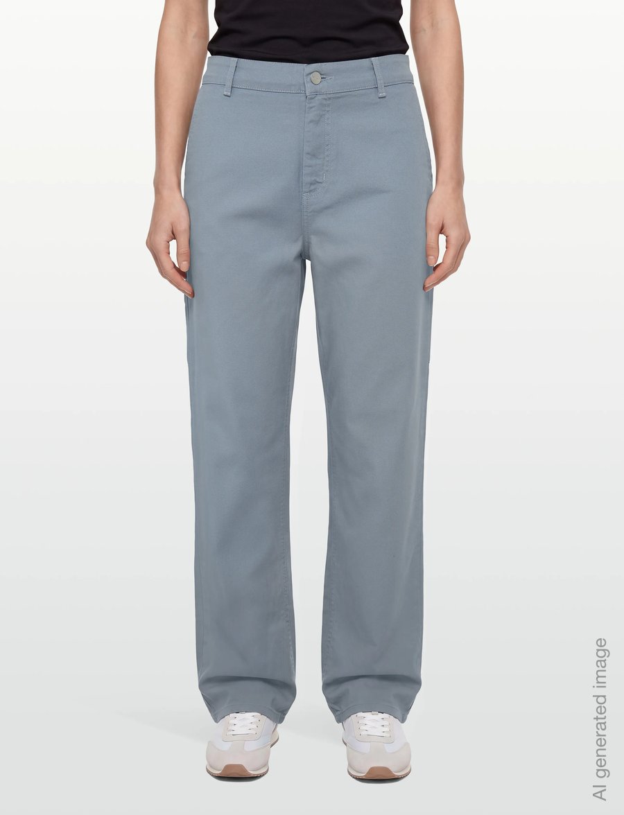 Carhartt WIP - W' Pierce Pant Straight Hudson - raka jeans - mirror rinsed - 3