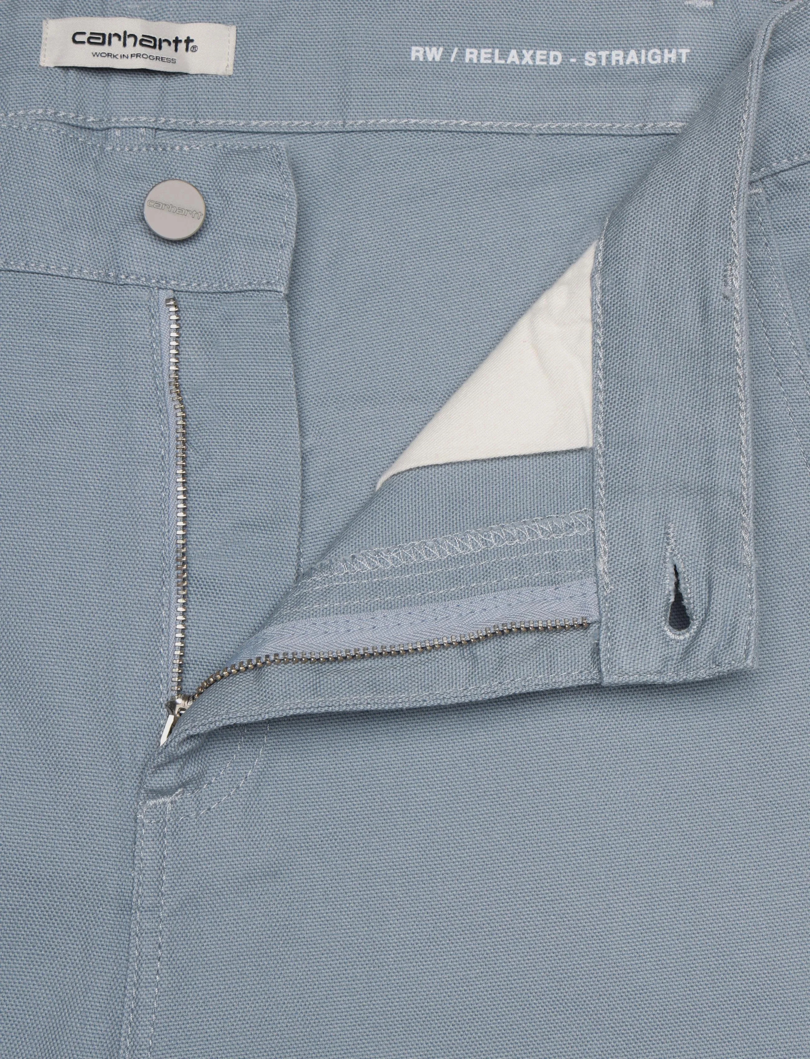 Carhartt WIP - W' Pierce Pant Straight Hudson - spodnie & dżinsy - mirror rinsed - 3