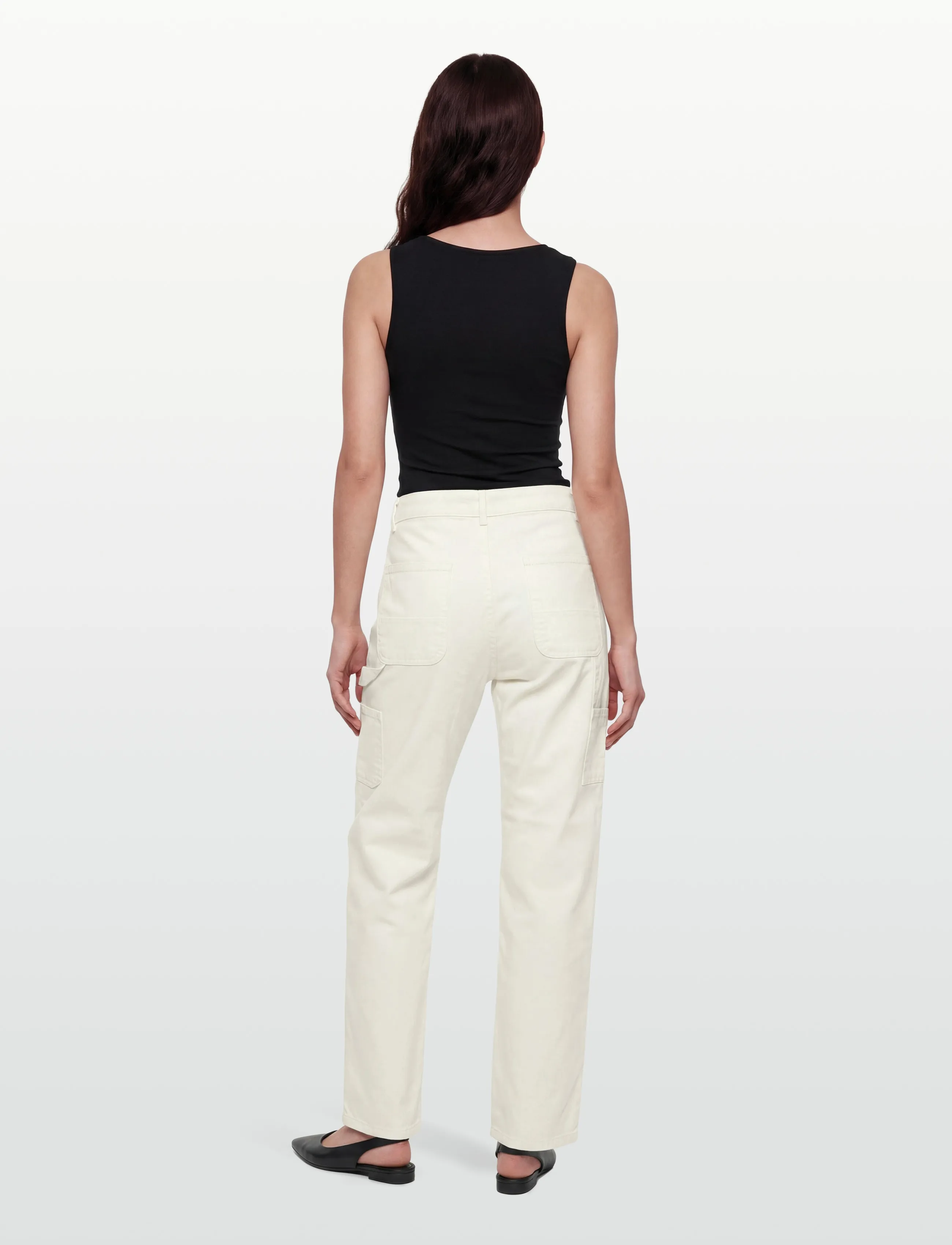 Carhartt WIP - W' Pierce Pant Straight Hudson - hosen & jeans - wax rinsed - 4