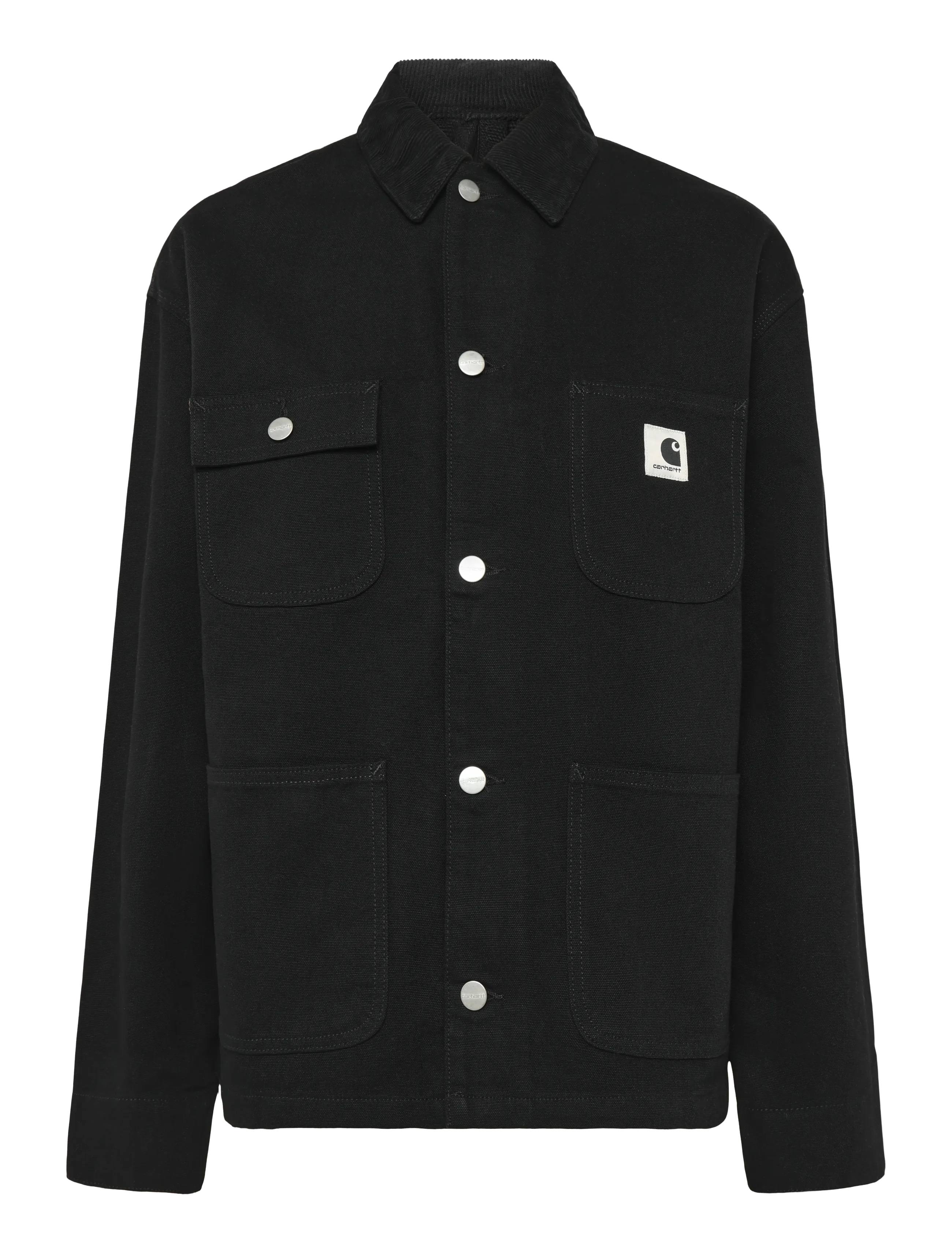 Carhartt WIP W' OG Michigan Coat Dearborn (Summer) - Denim jackets - BLACK / BLACK RINSED / black