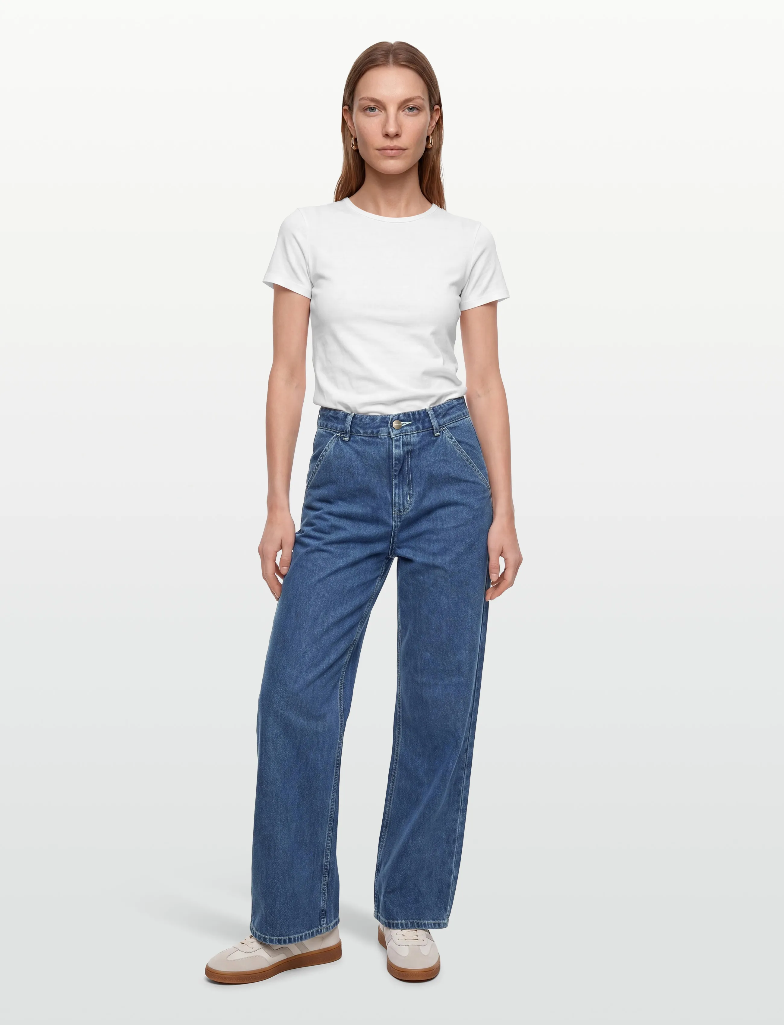 Carhartt WIP - W' Simple Pant Norco - straight jeans - blue stone washed - 0
