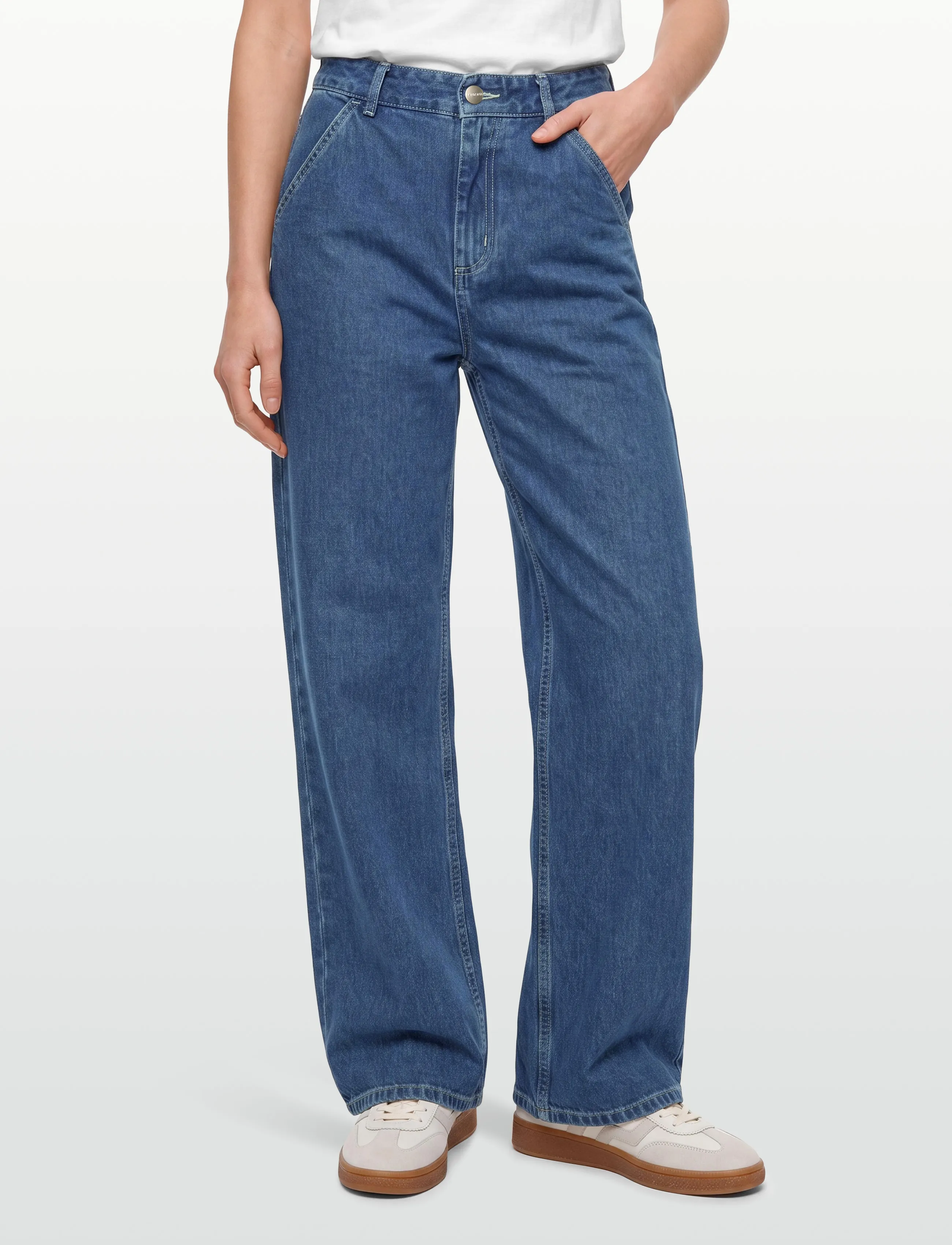 Carhartt WIP - W' Simple Pant Norco - straight jeans - blue stone washed - 3