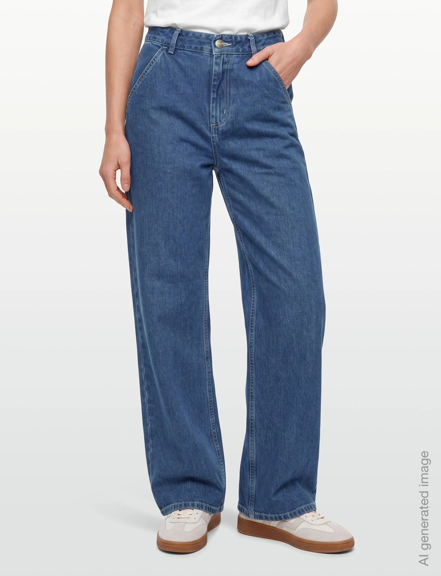 Carhartt WIP - W' Simple Pant Norco - raka jeans - blue stone washed - 3
