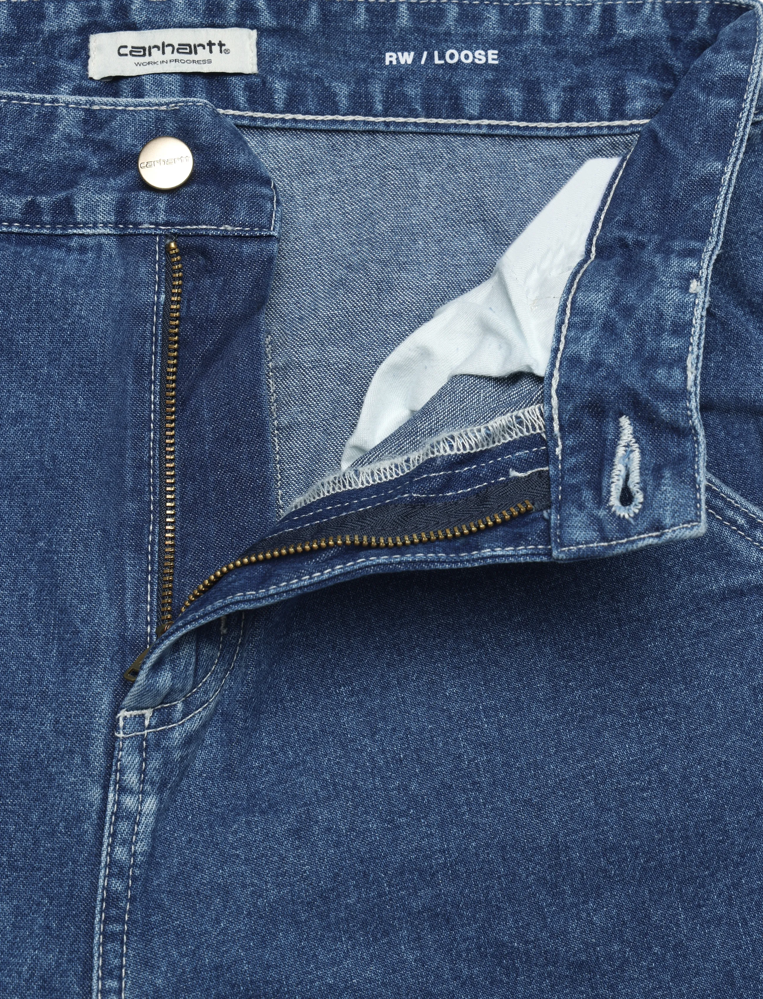 Carhartt WIP - W' Simple Pant Norco - straight jeans - blue stone washed - 3