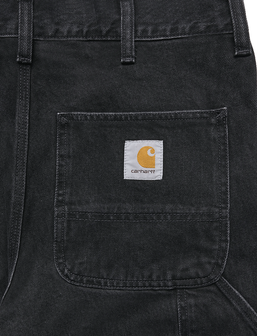 Carhartt WIP - Single Knee Pant Smith - regular jeans - black stone washed - 2