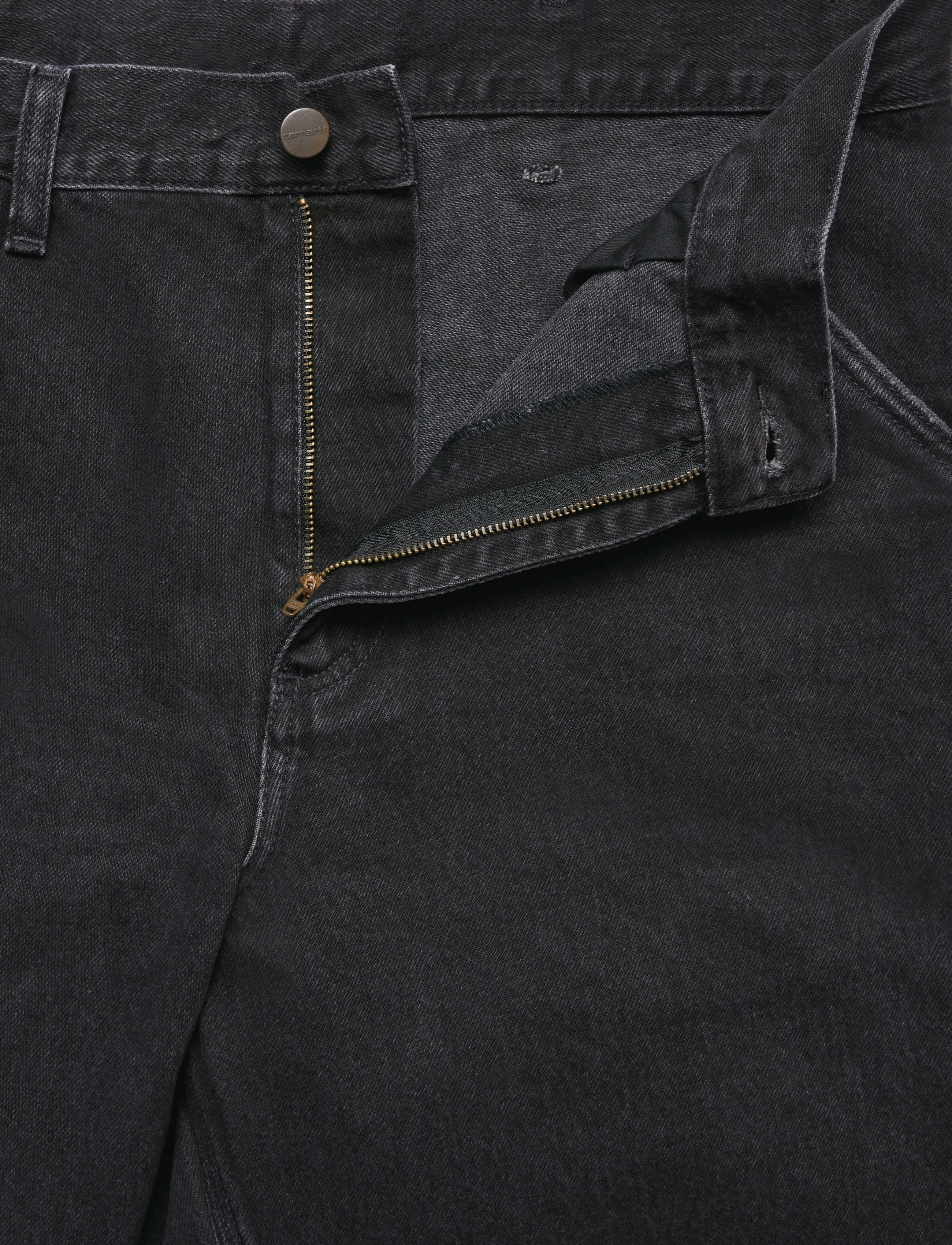 Carhartt WIP - Single Knee Pant Smith - hosen & jeans - black stone washed - 3