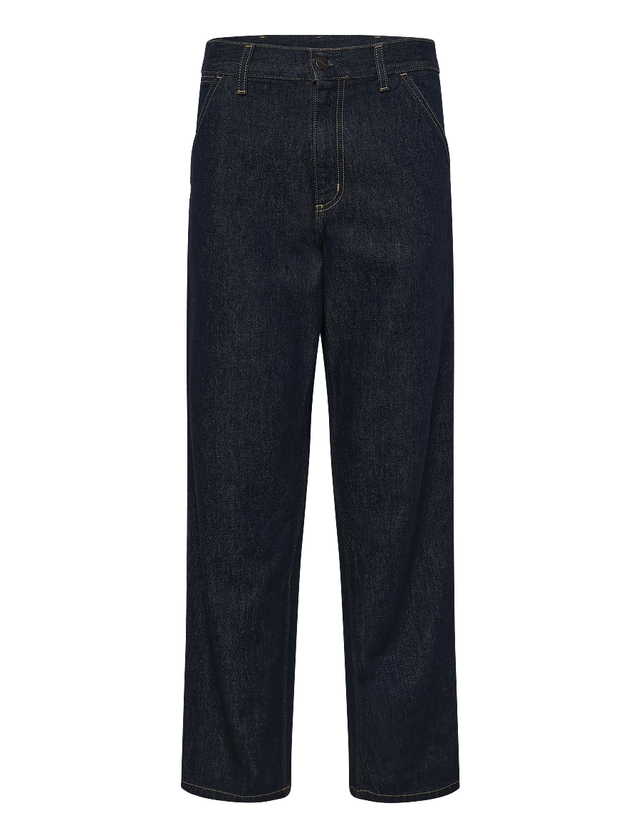 Carhartt WIP - Single Knee Pant Smith - regular jeans - blue rinsed - 1