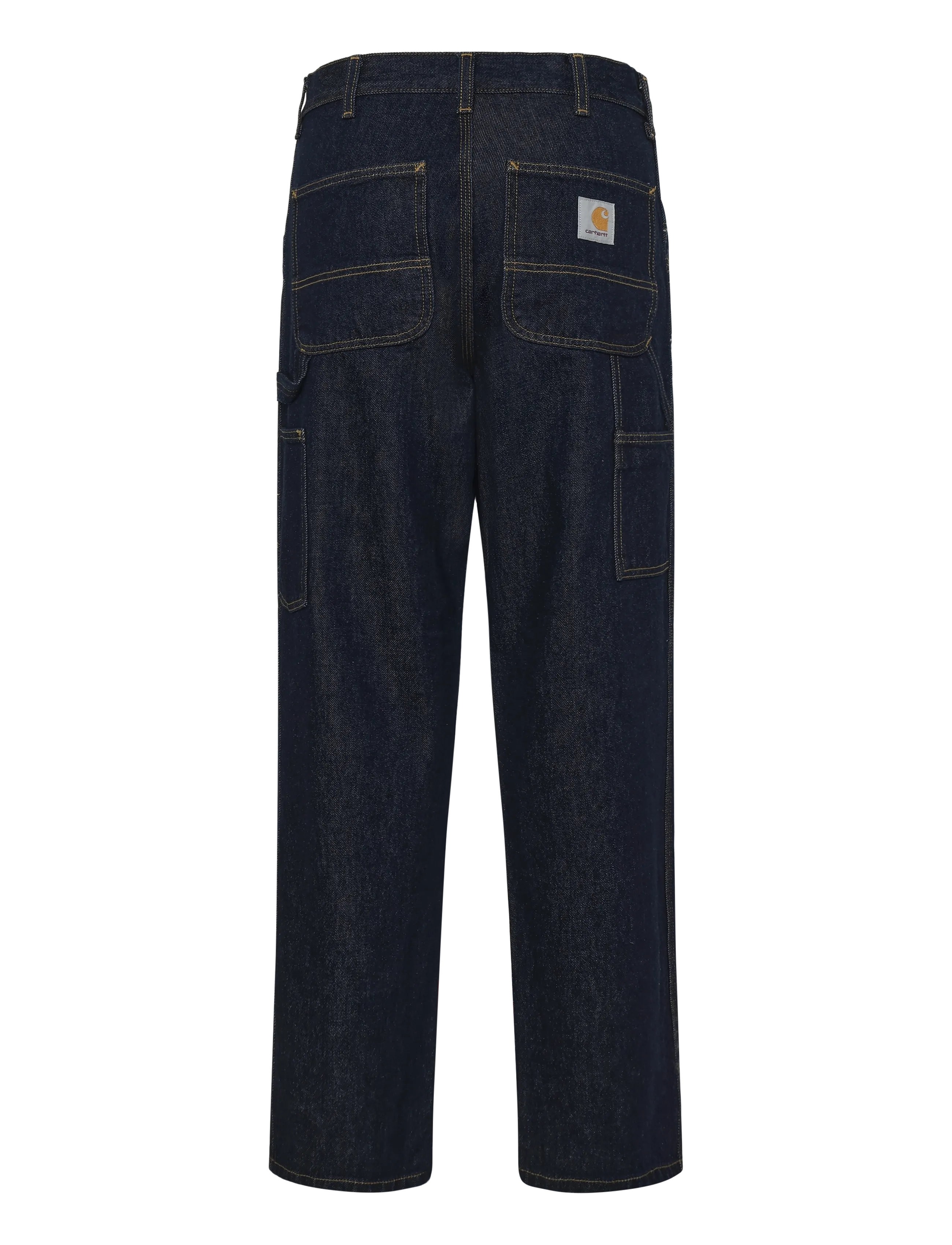 Carhartt WIP - Single Knee Pant Smith - hosen & jeans - blue rinsed - 1