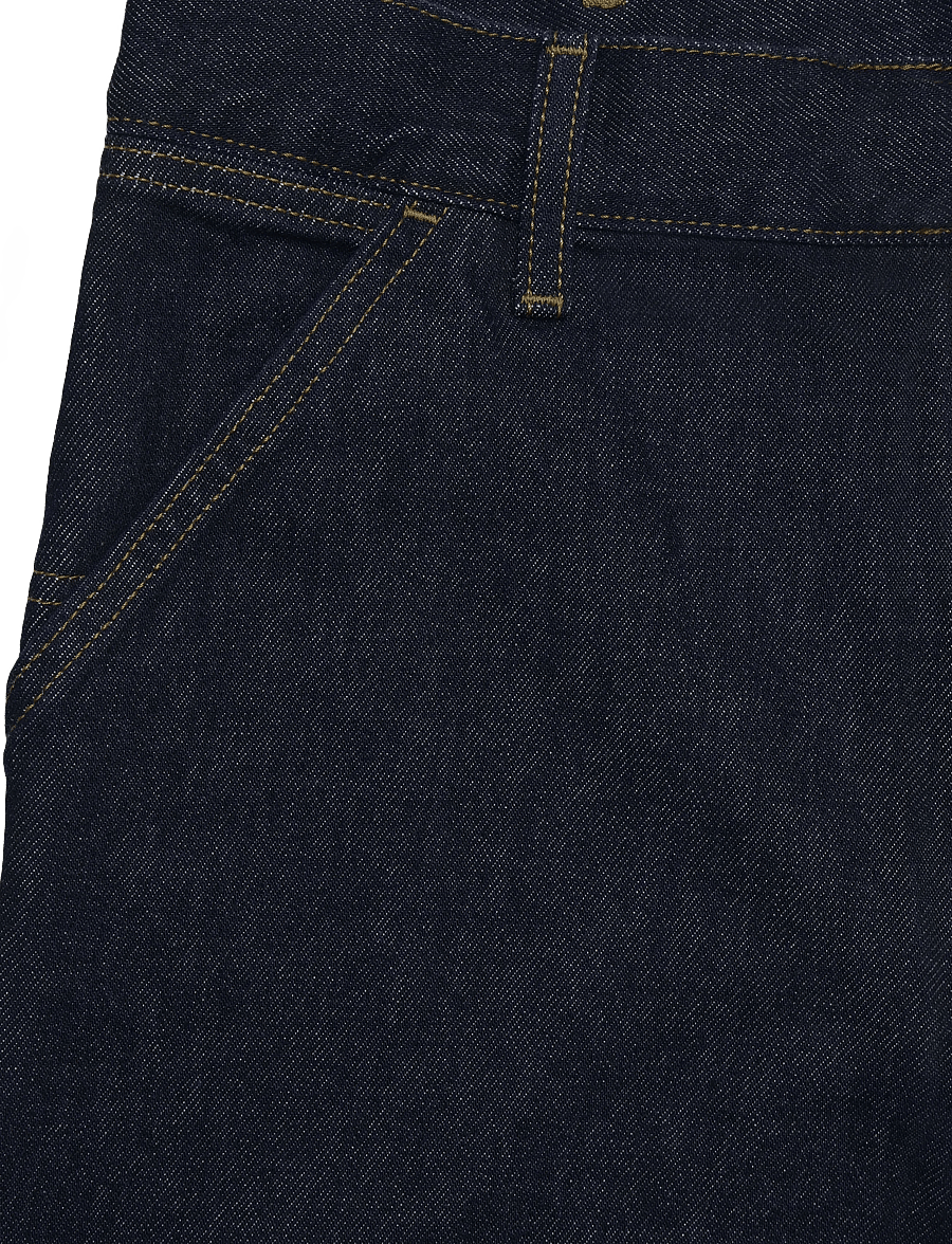 Carhartt WIP - Single Knee Pant Smith - regular jeans - blue rinsed - 5