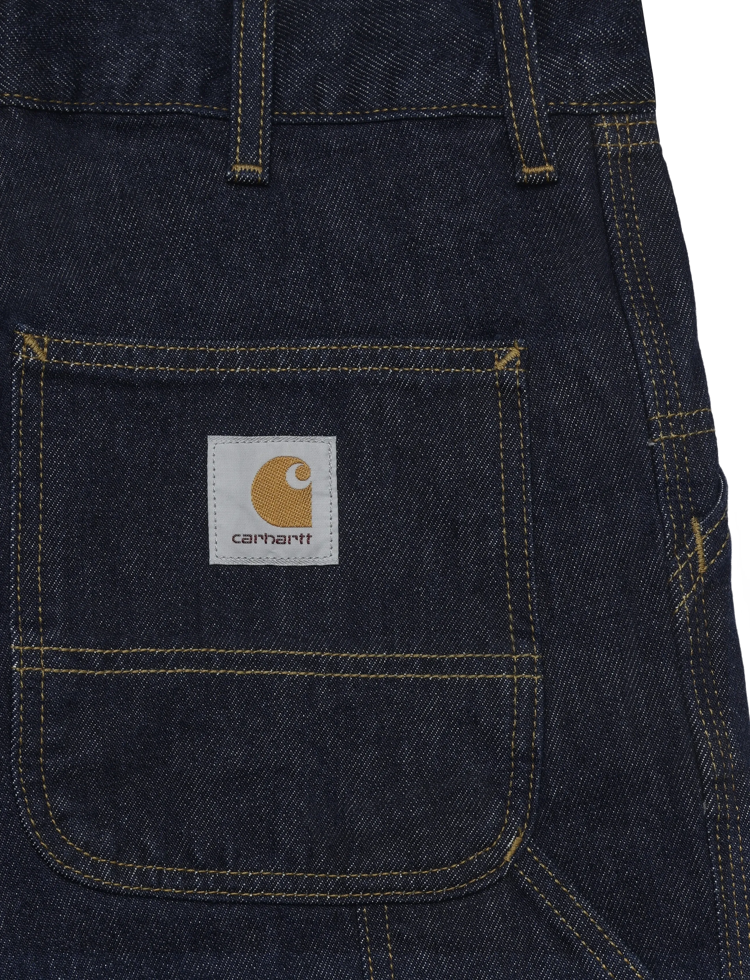 Carhartt WIP - Single Knee Pant Smith - hosen & jeans - blue rinsed - 4