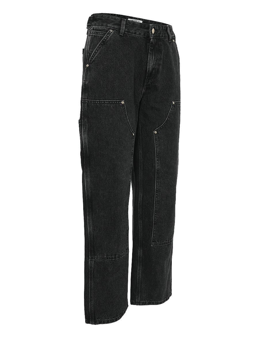Carhartt WIP - W' Nash DK Pant - raka jeans - black stone washed - 3