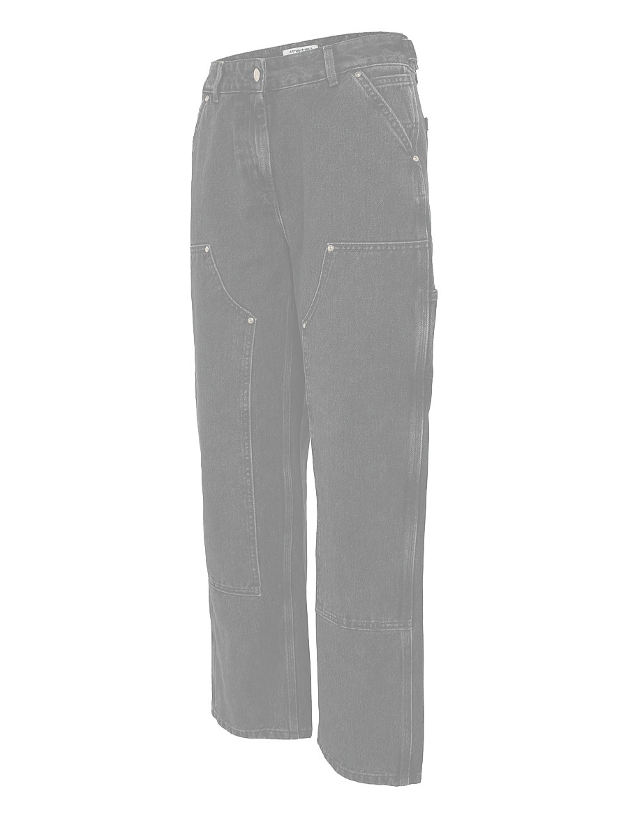 Carhartt WIP - W' Nash DK Pant - raka jeans - black stone washed - 4