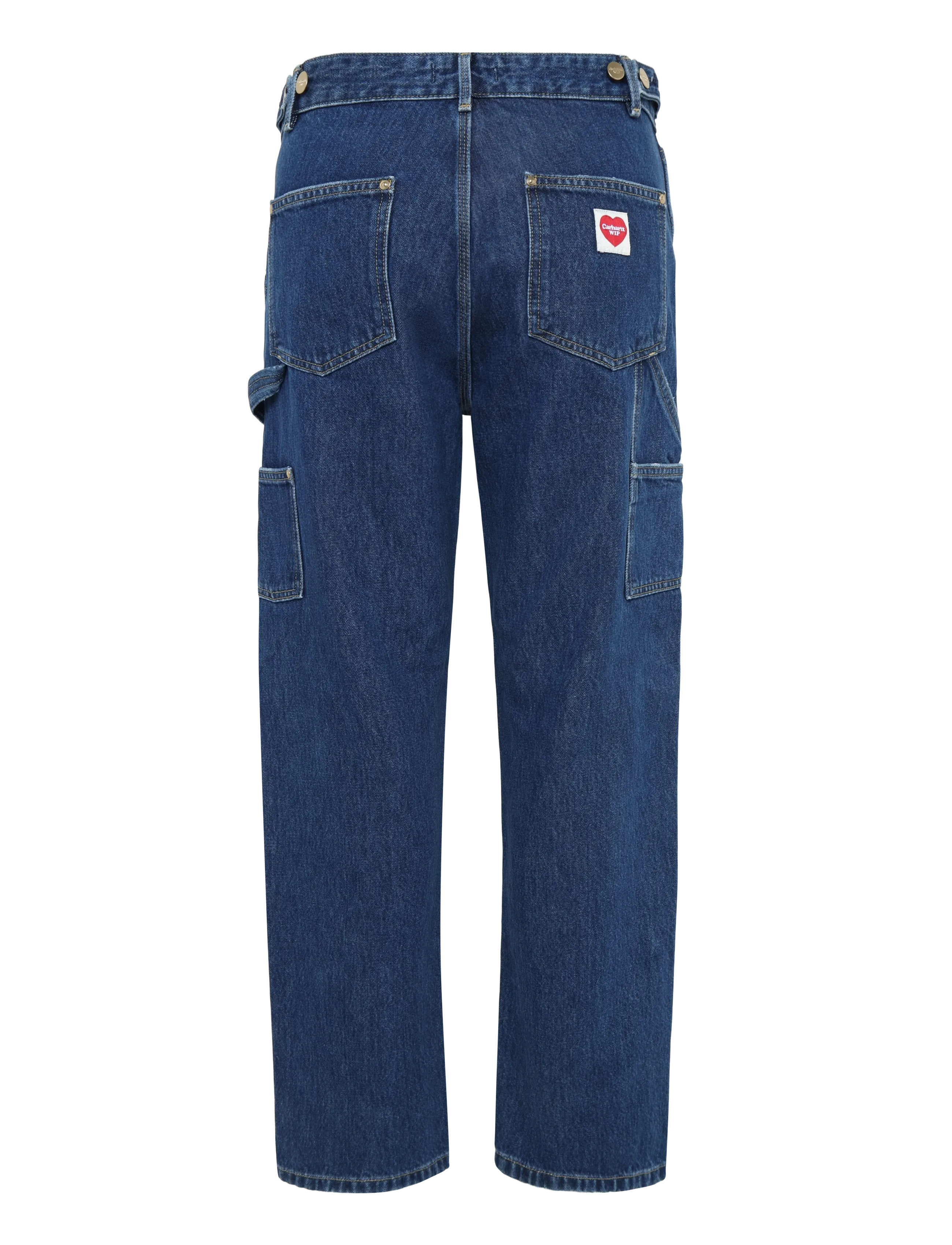 Carhartt WIP - W' Nash DK Pant - straight jeans - blue stone washed - 1