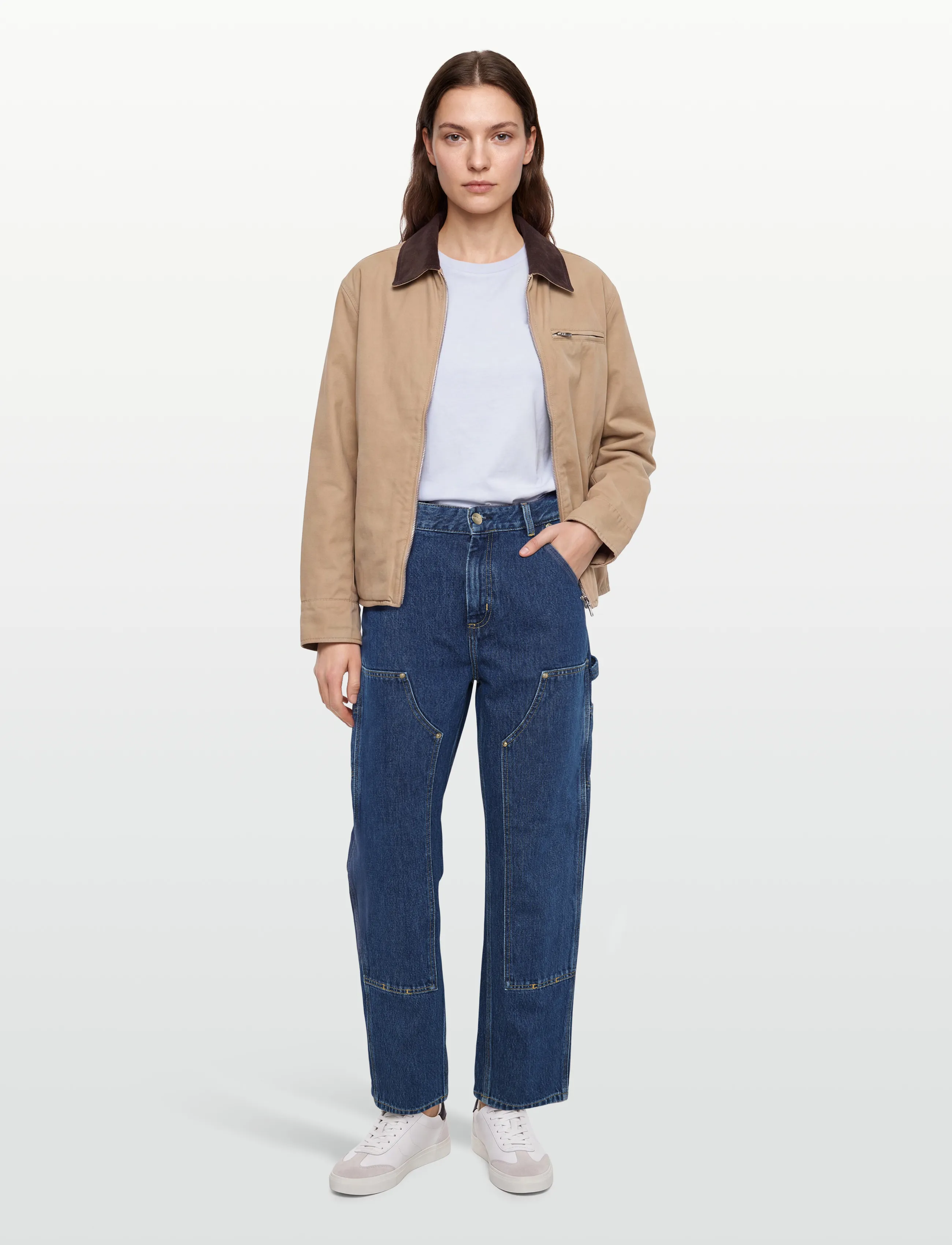 Carhartt WIP - W' Nash DK Pant - straight jeans - blue stone washed - 0