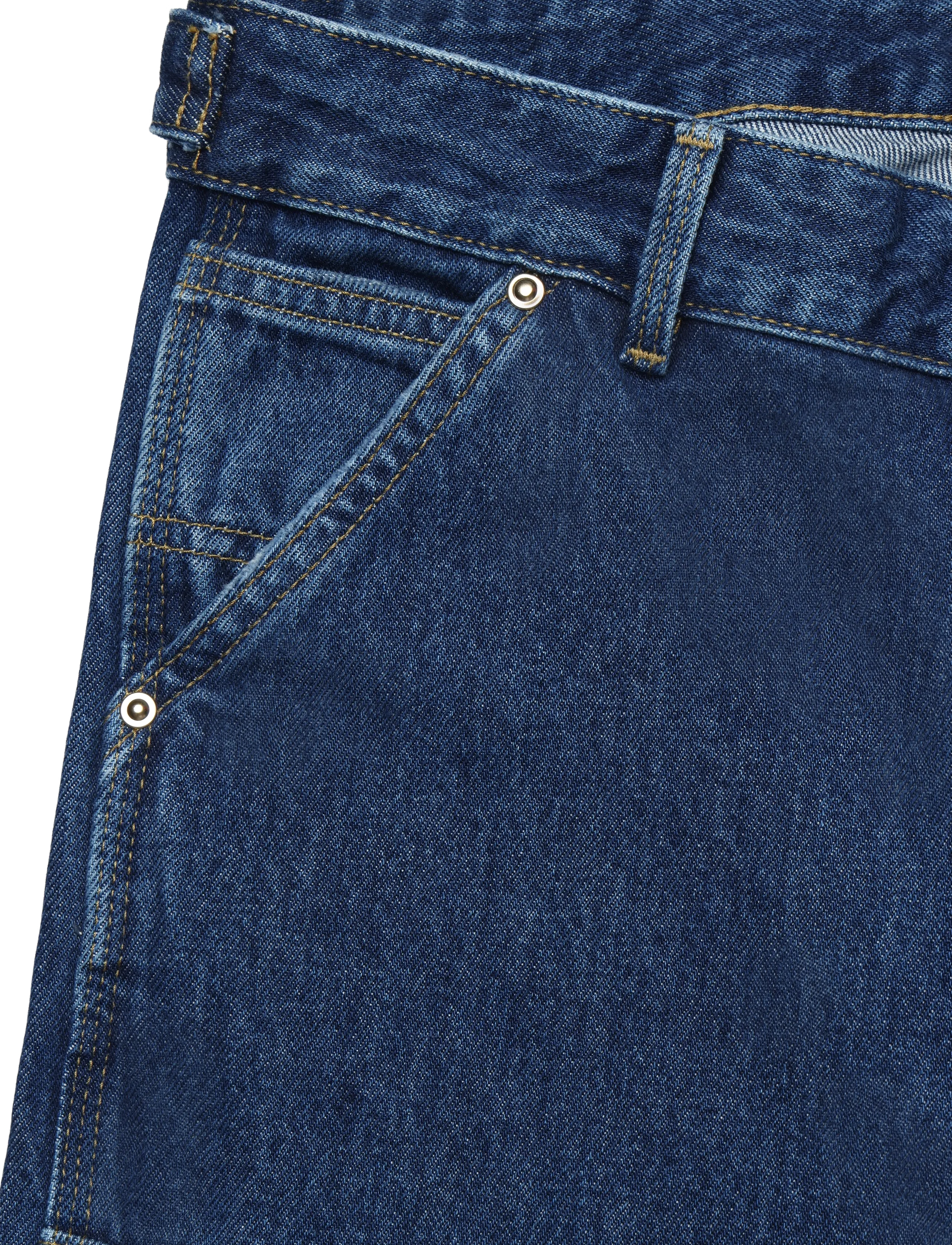 Carhartt WIP - W' Nash DK Pant - straight jeans - blue stone washed - 4