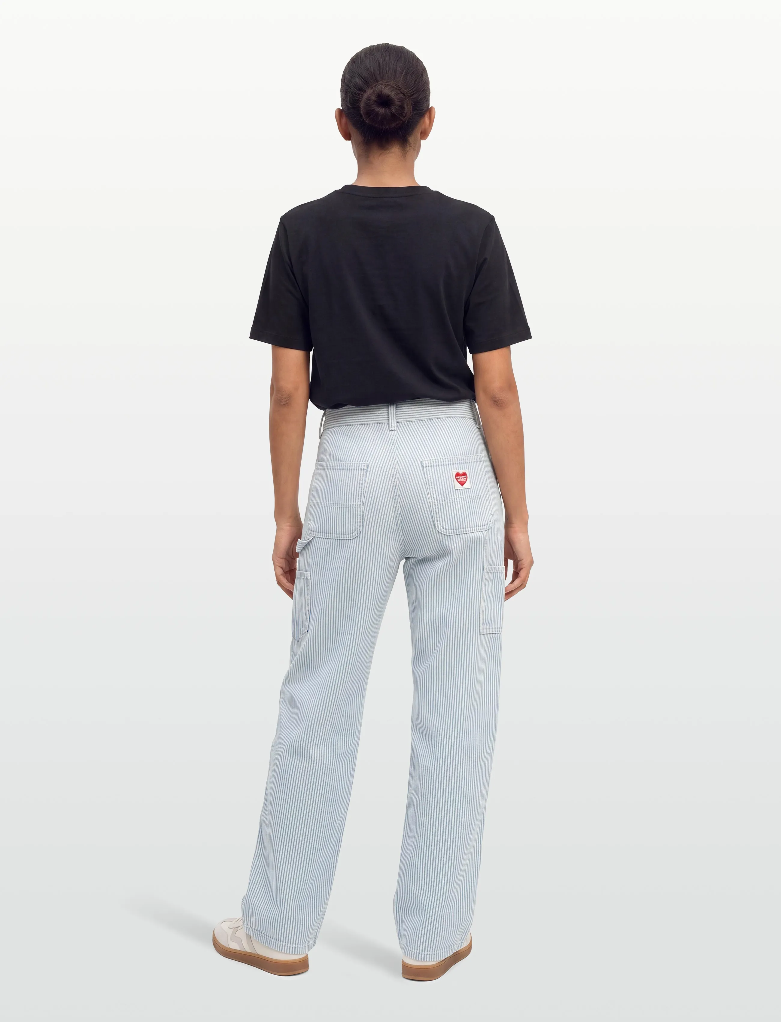 Carhartt WIP - W' Terrell SK Pant - sirge säärega teksad - wax / bleach - 4