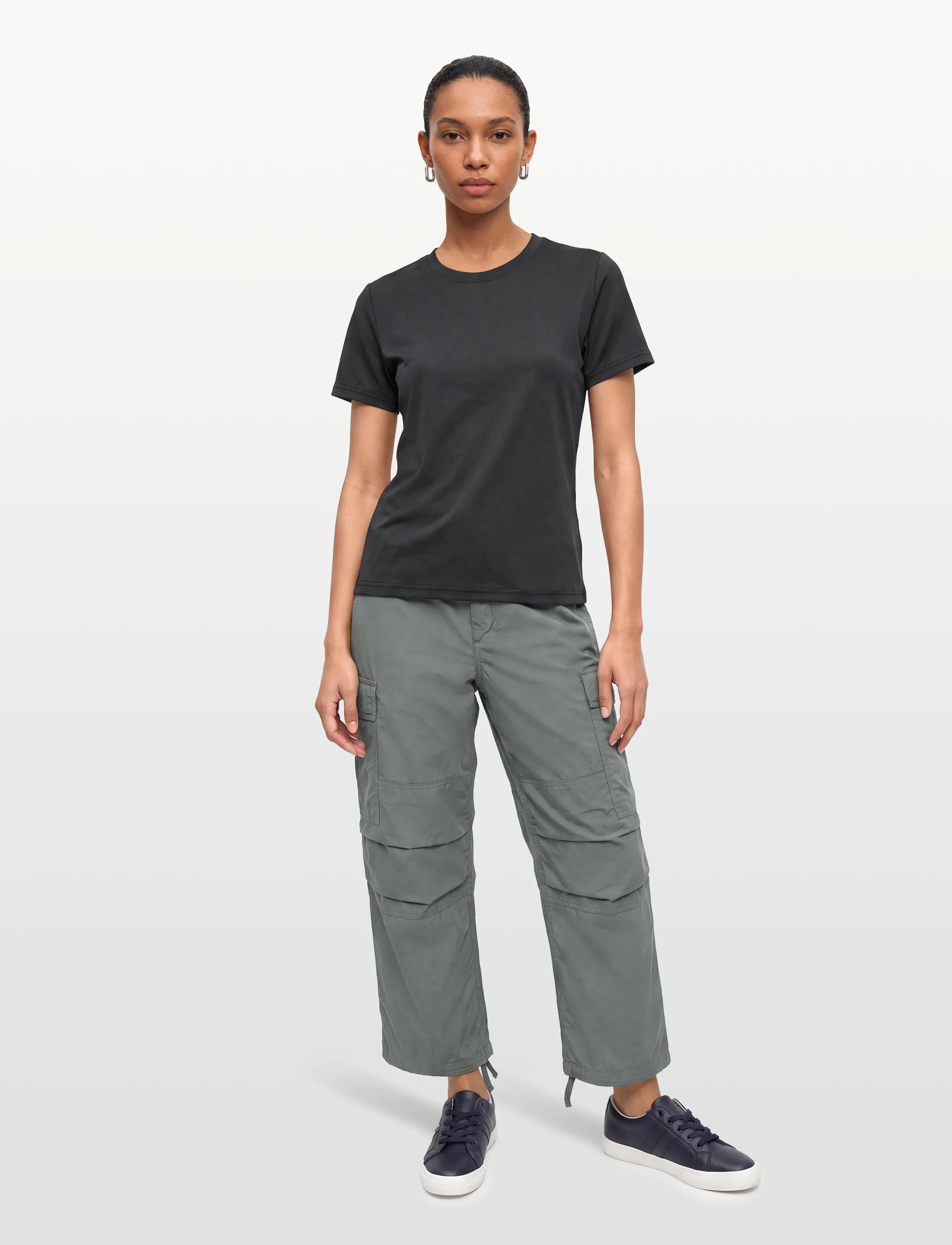Carhartt WIP - W' Jet Cargo Pant - cargo püksid - smoke green rinsed - 0