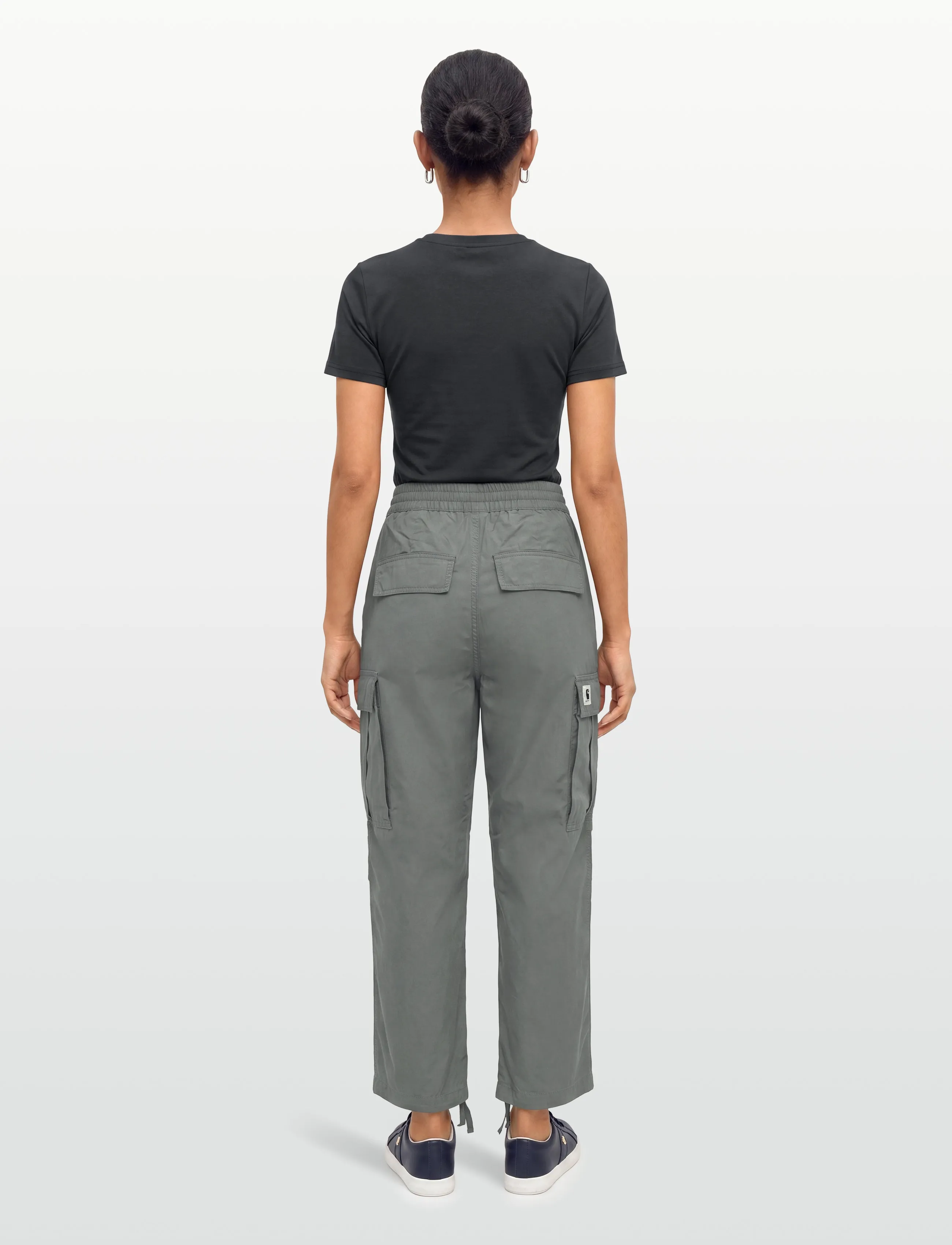 Carhartt WIP - W' Jet Cargo Pant - cargo püksid - smoke green rinsed - 4