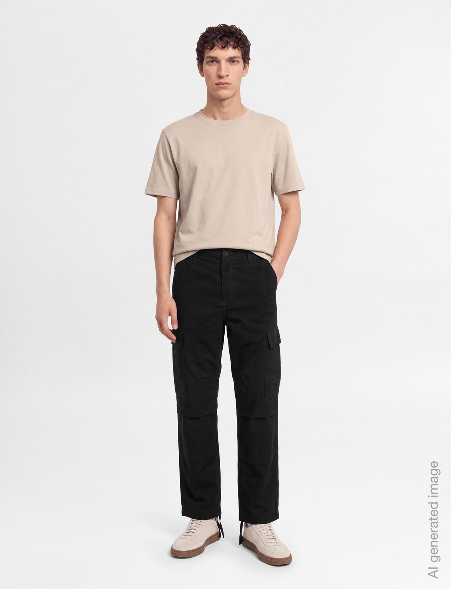 Carhartt WIP - Regular Cargo Pant Columbia - cargo pants - black rinsed - 0