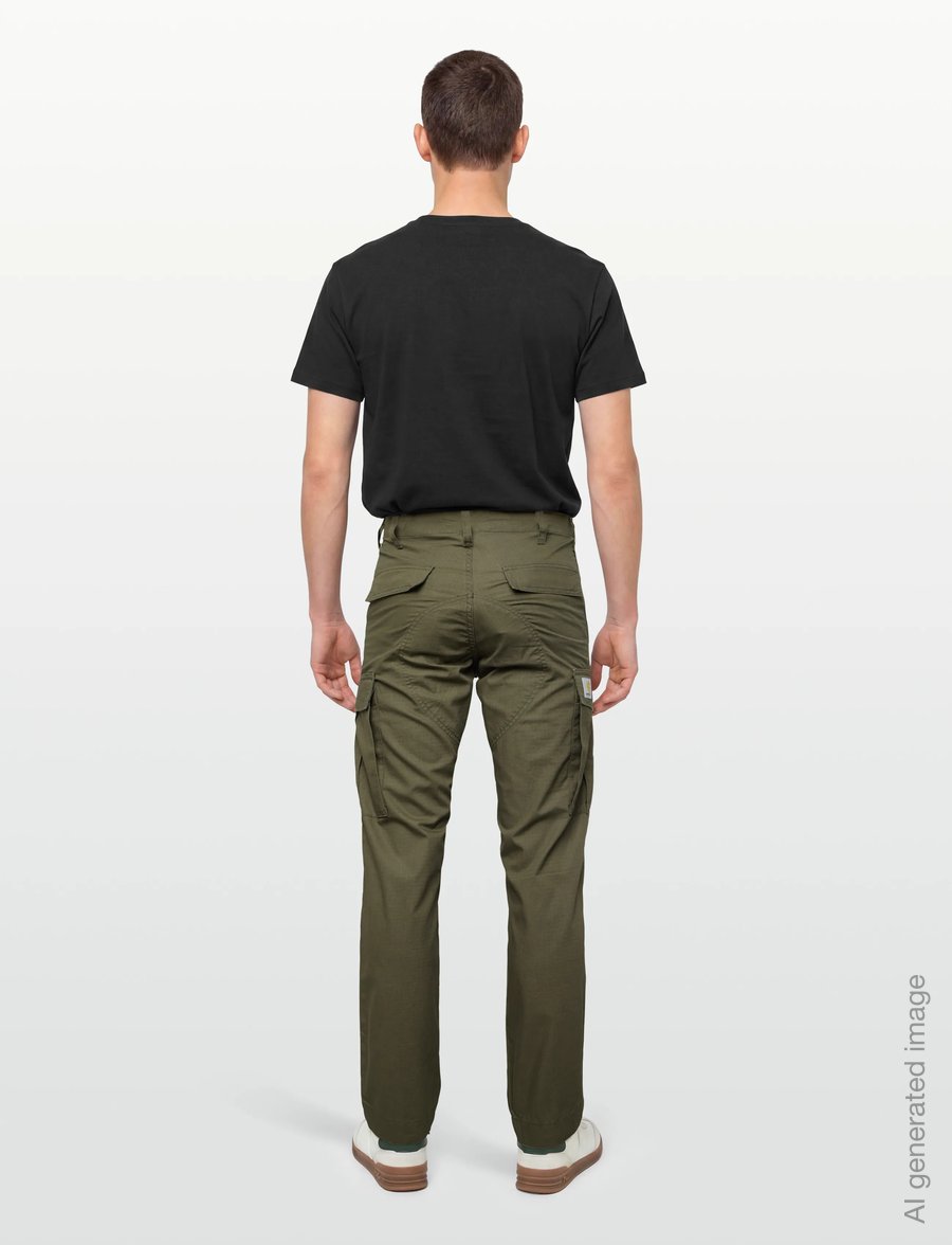 Carhartt WIP - Regular Cargo Pant Columbia - cargo-püksid - cypress rinsed - 4