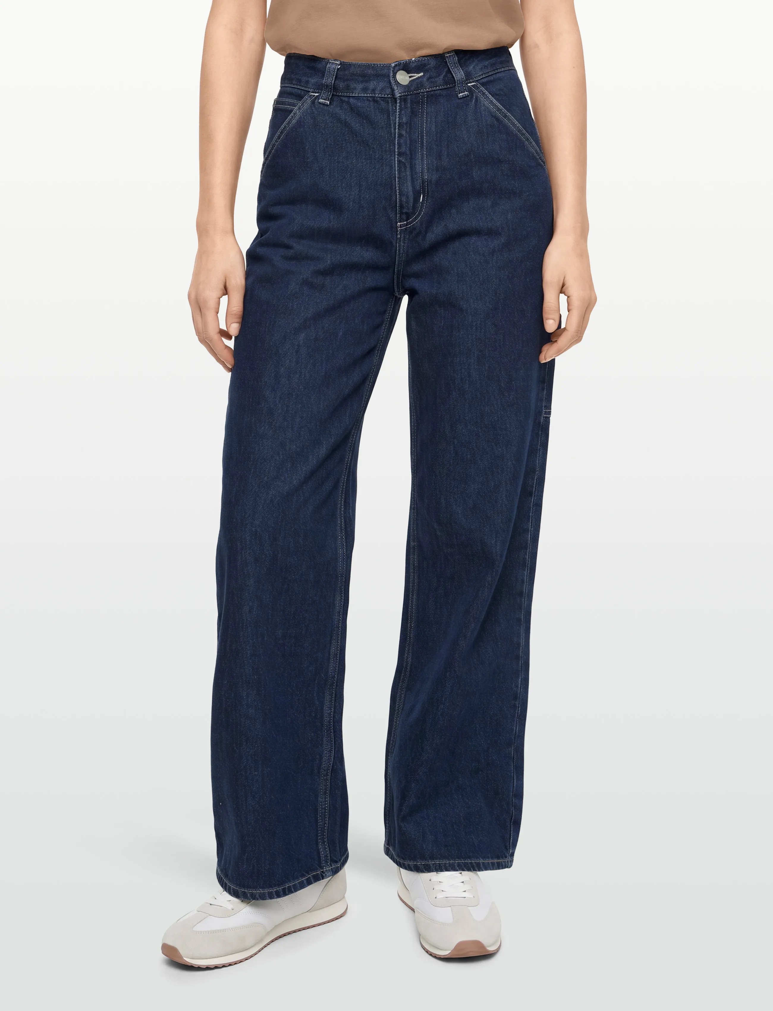 Carhartt WIP - W' Jens Pant - wide leg jeans - blue stone washed - 3