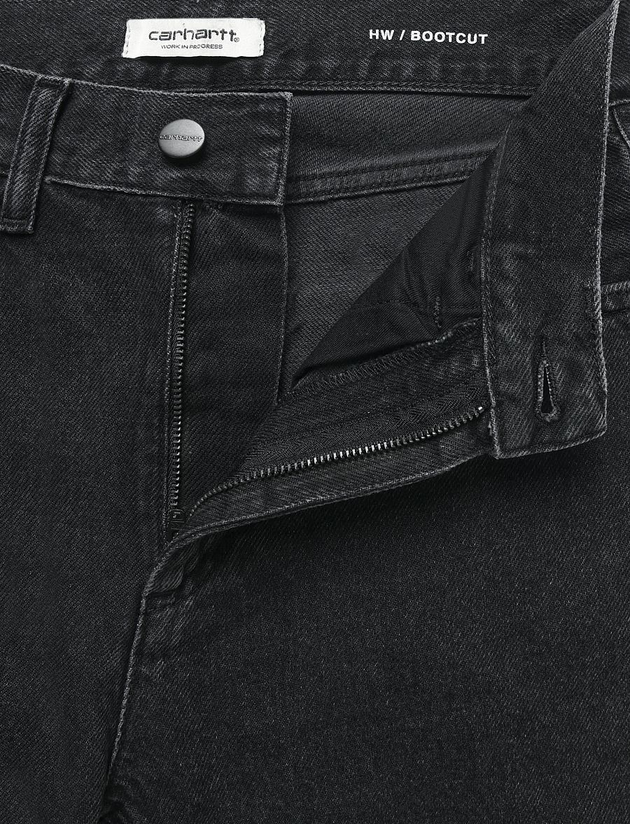 Carhartt WIP - W' Varney Pant - bootcut jeans - black stone washed - 5