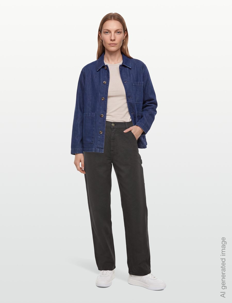 Carhartt WIP - W' Pierce Pant Straight Hubbard - cargo-püksid - tobacco rinsed - 0
