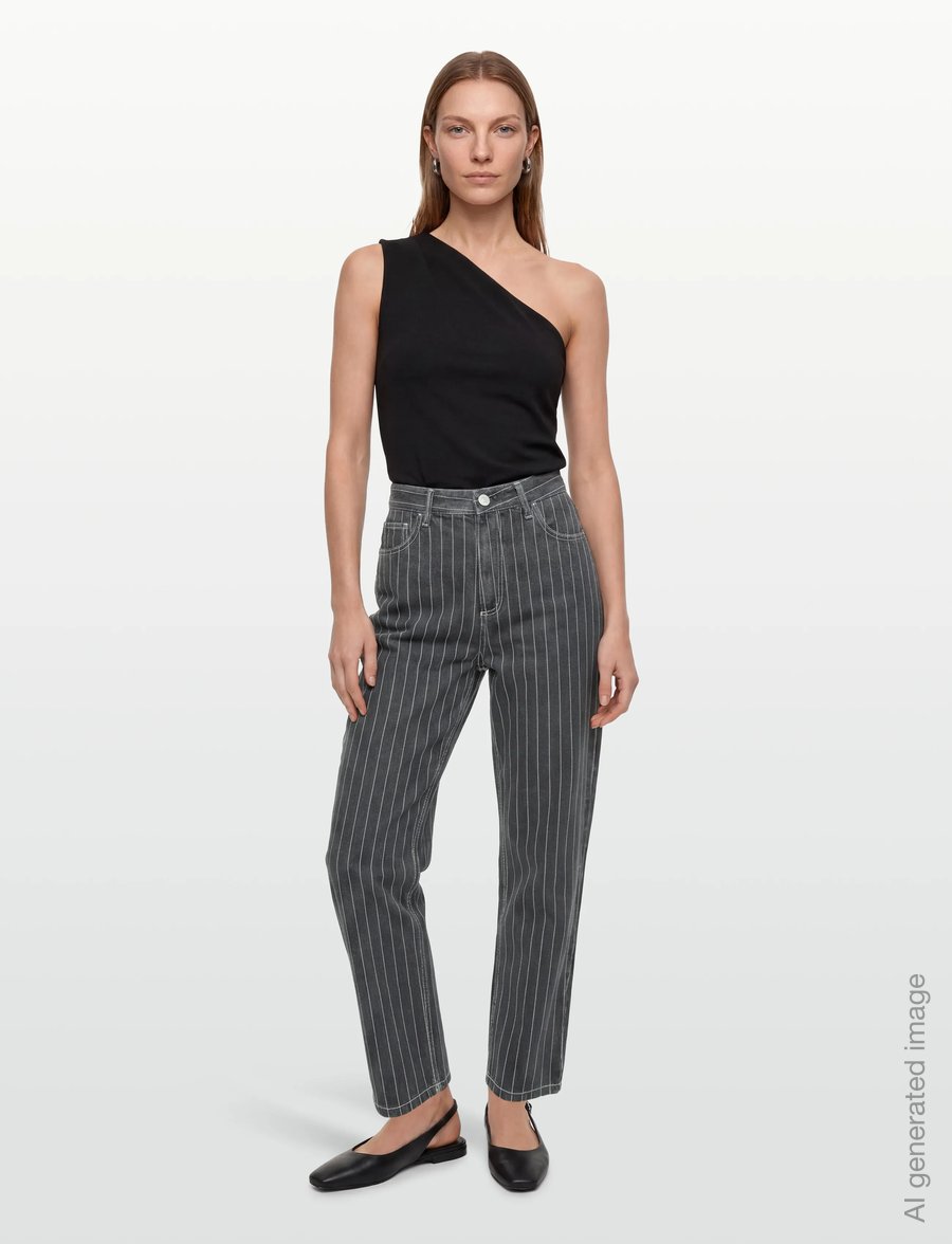 Carhartt WIP - W' Orlean Pant - gerade jeans - black / white - 0
