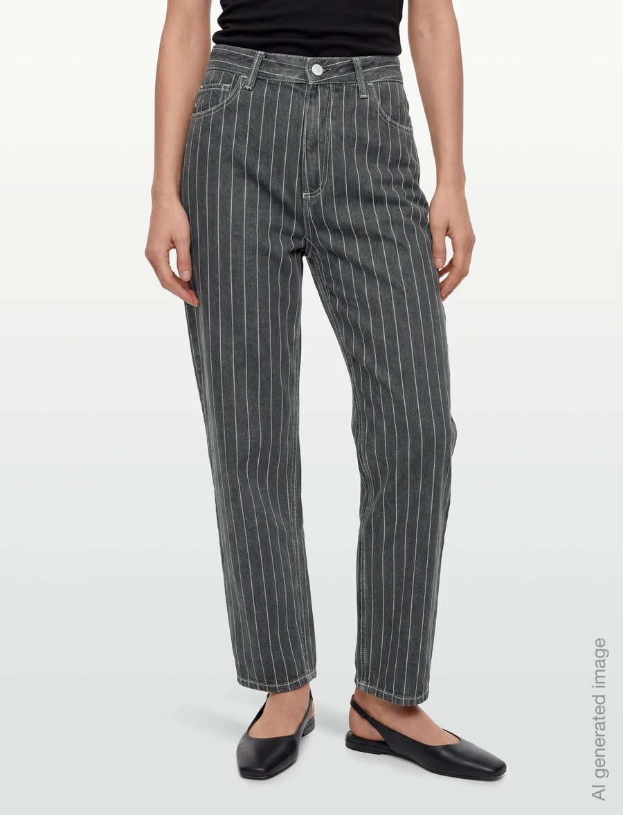 Carhartt WIP - W' Orlean Pant - gerade jeans - black / white - 3